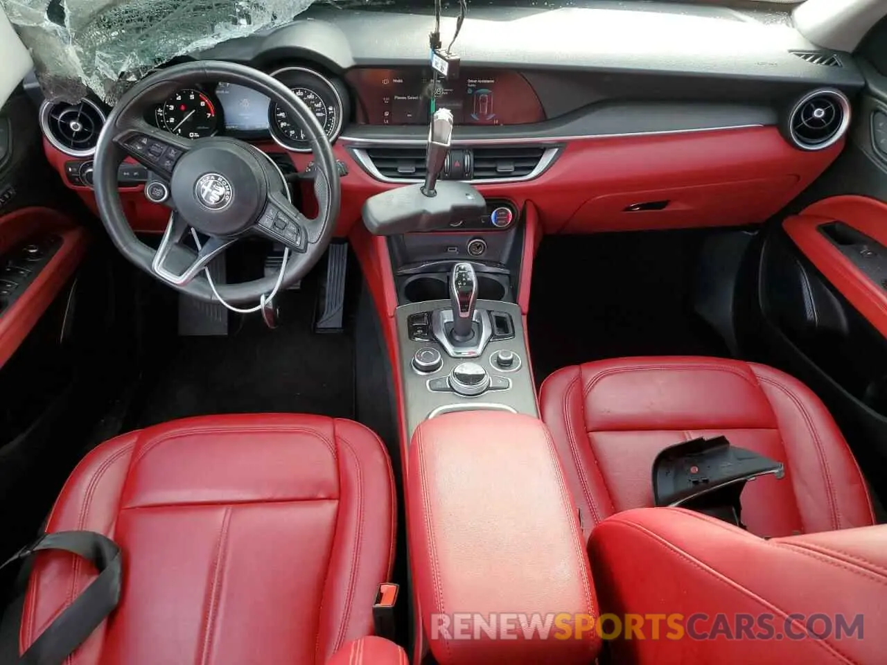 8 Photograph of a damaged car ZASPAKBN6M7D18774 ALFA ROMEO STELVIO 2021