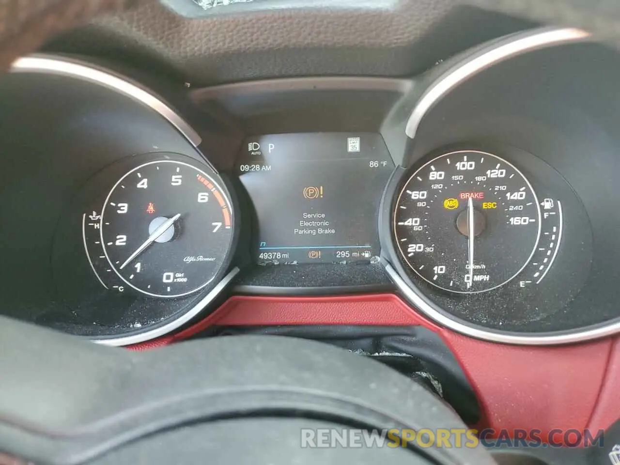 9 Photograph of a damaged car ZASPAKBN6M7D18774 ALFA ROMEO STELVIO 2021