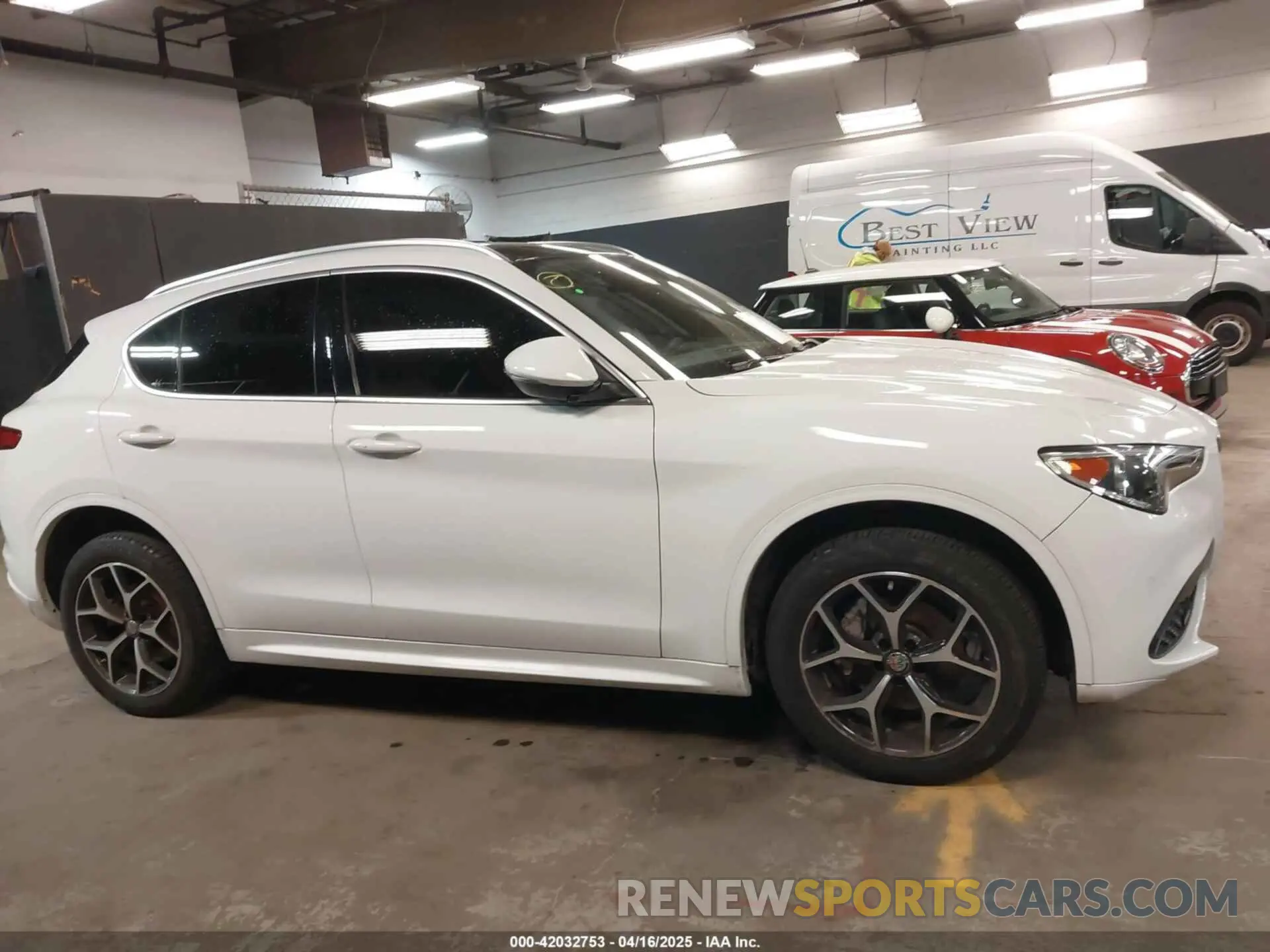 13 Photograph of a damaged car ZASPAKBN6M7D19214 ALFA ROMEO STELVIO 2021