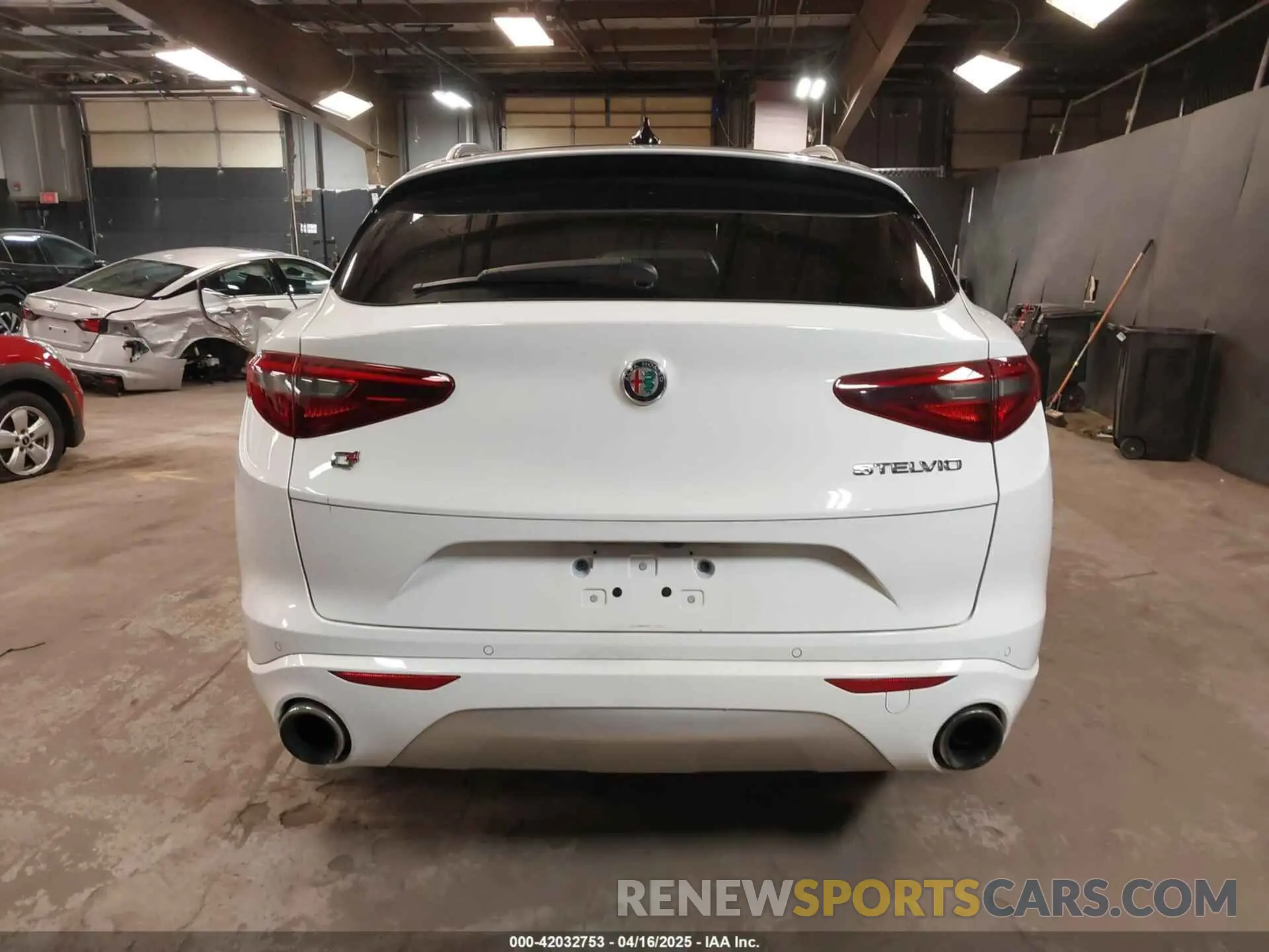 16 Photograph of a damaged car ZASPAKBN6M7D19214 ALFA ROMEO STELVIO 2021