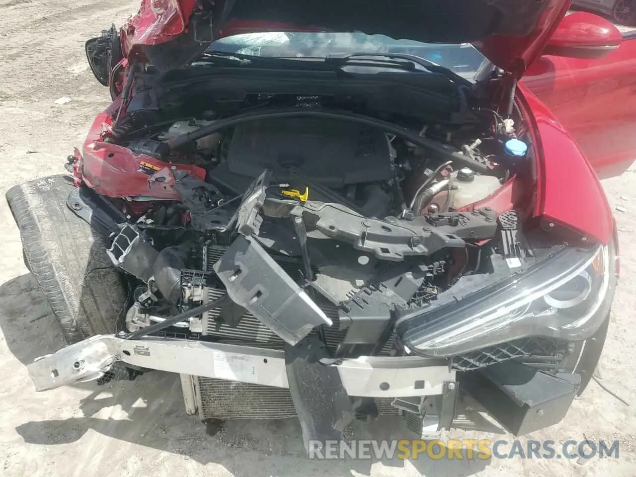 12 Photograph of a damaged car ZASPAKBN8M7D01376 ALFA ROMEO STELVIO 2021