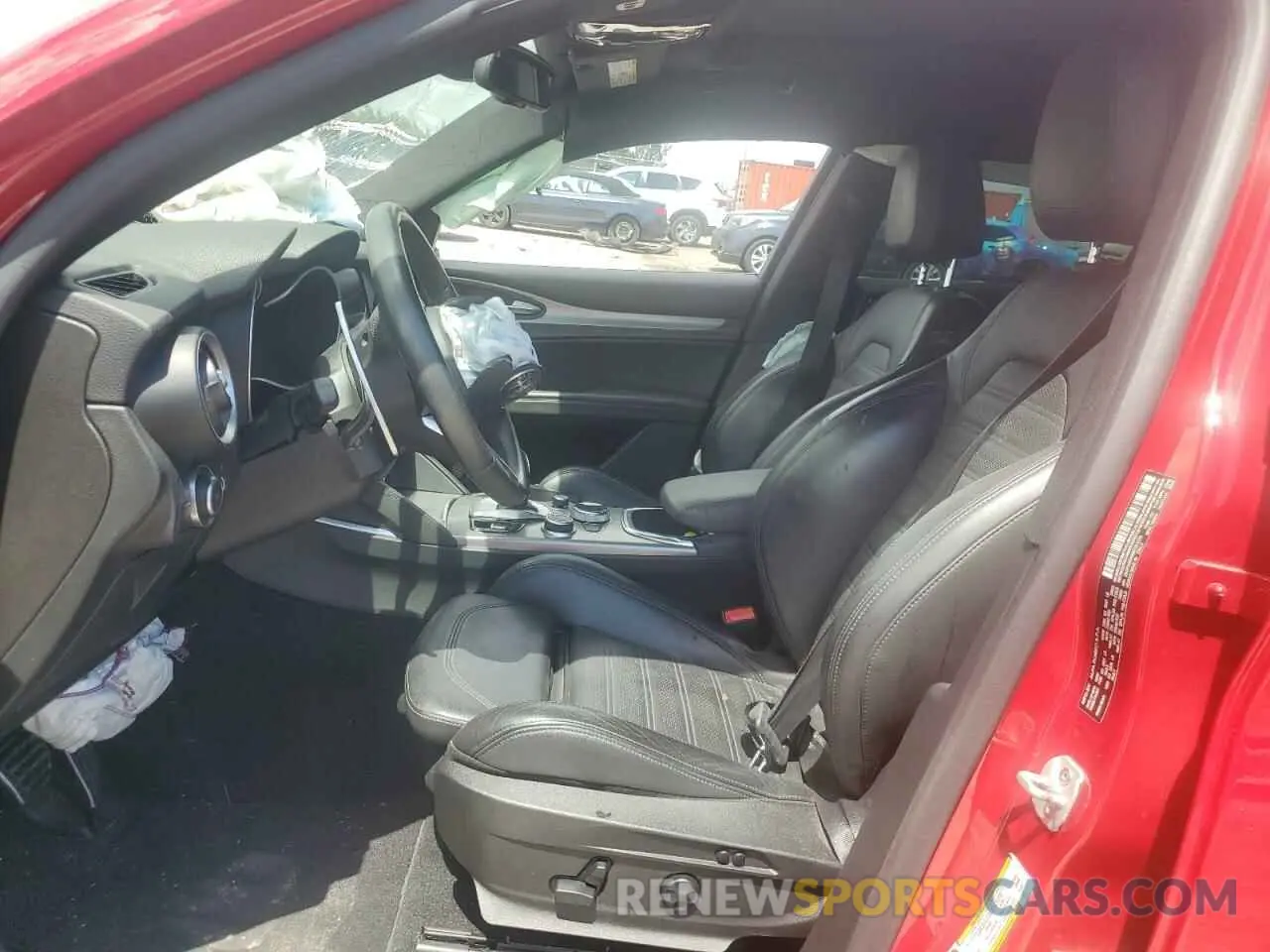 7 Photograph of a damaged car ZASPAKBN8M7D01376 ALFA ROMEO STELVIO 2021
