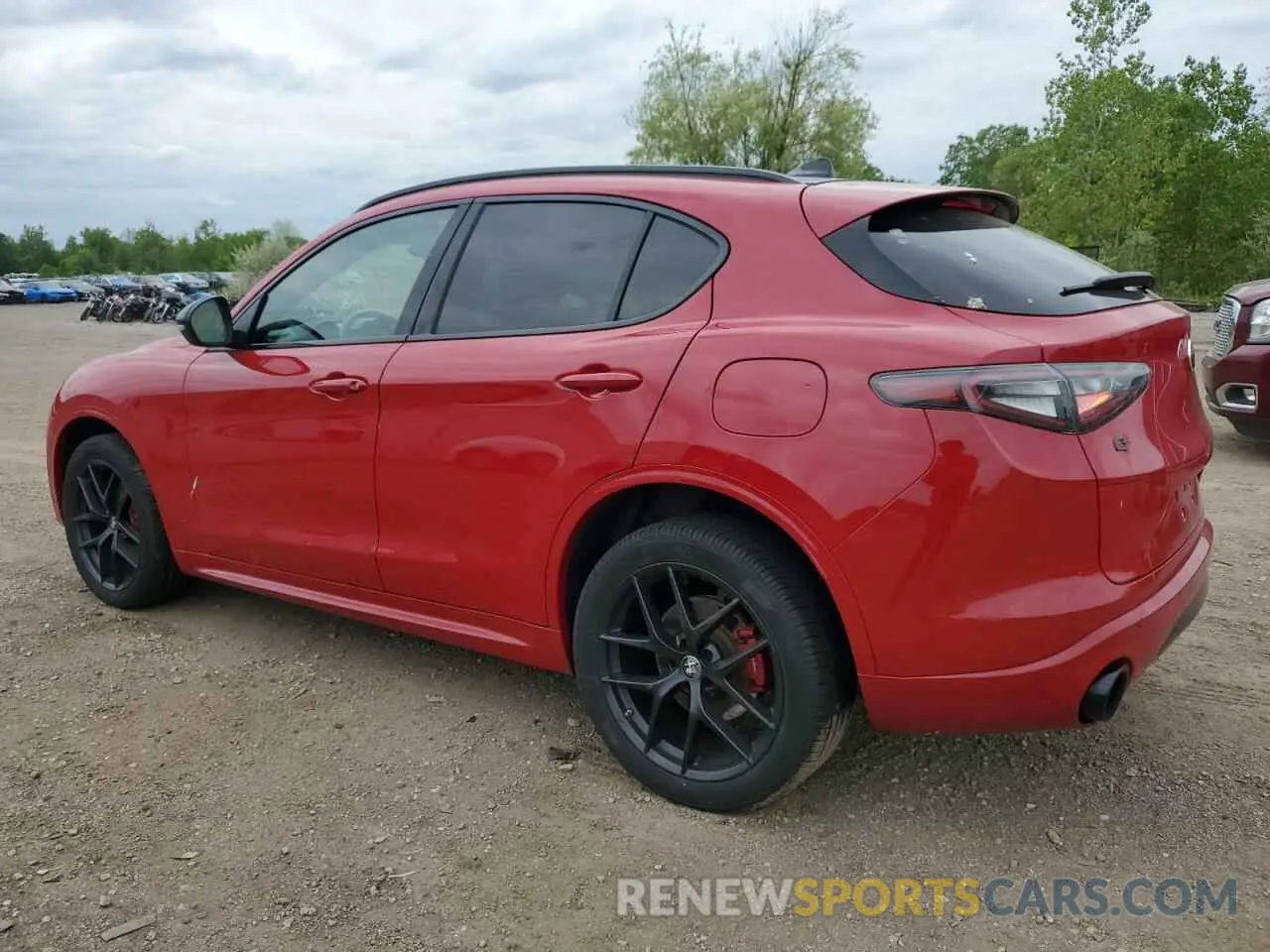 2 Photograph of a damaged car ZASPAKBN8M7D02088 ALFA ROMEO STELVIO 2021