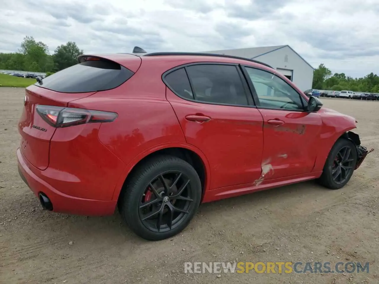 3 Photograph of a damaged car ZASPAKBN8M7D02088 ALFA ROMEO STELVIO 2021
