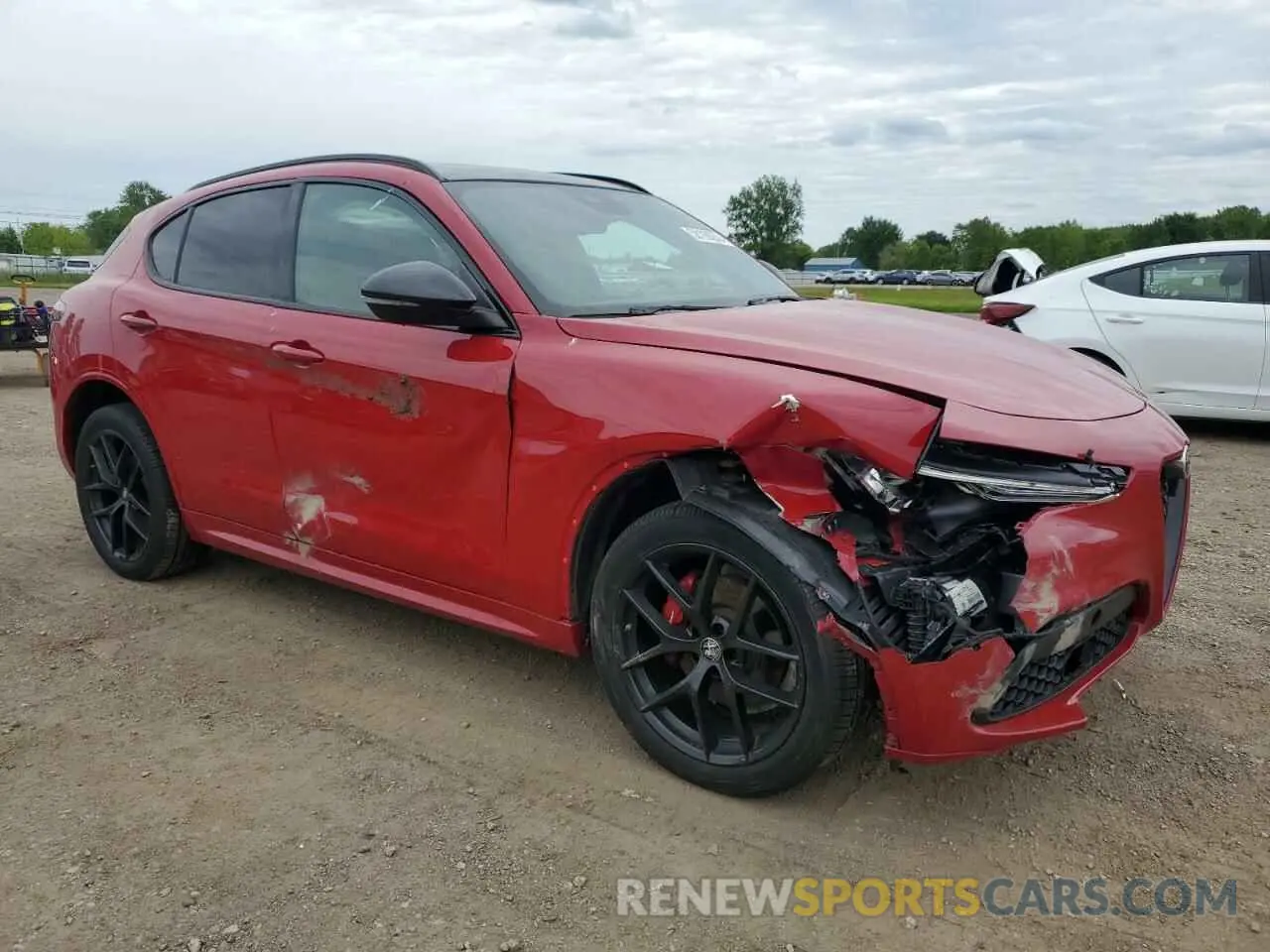 4 Photograph of a damaged car ZASPAKBN8M7D02088 ALFA ROMEO STELVIO 2021