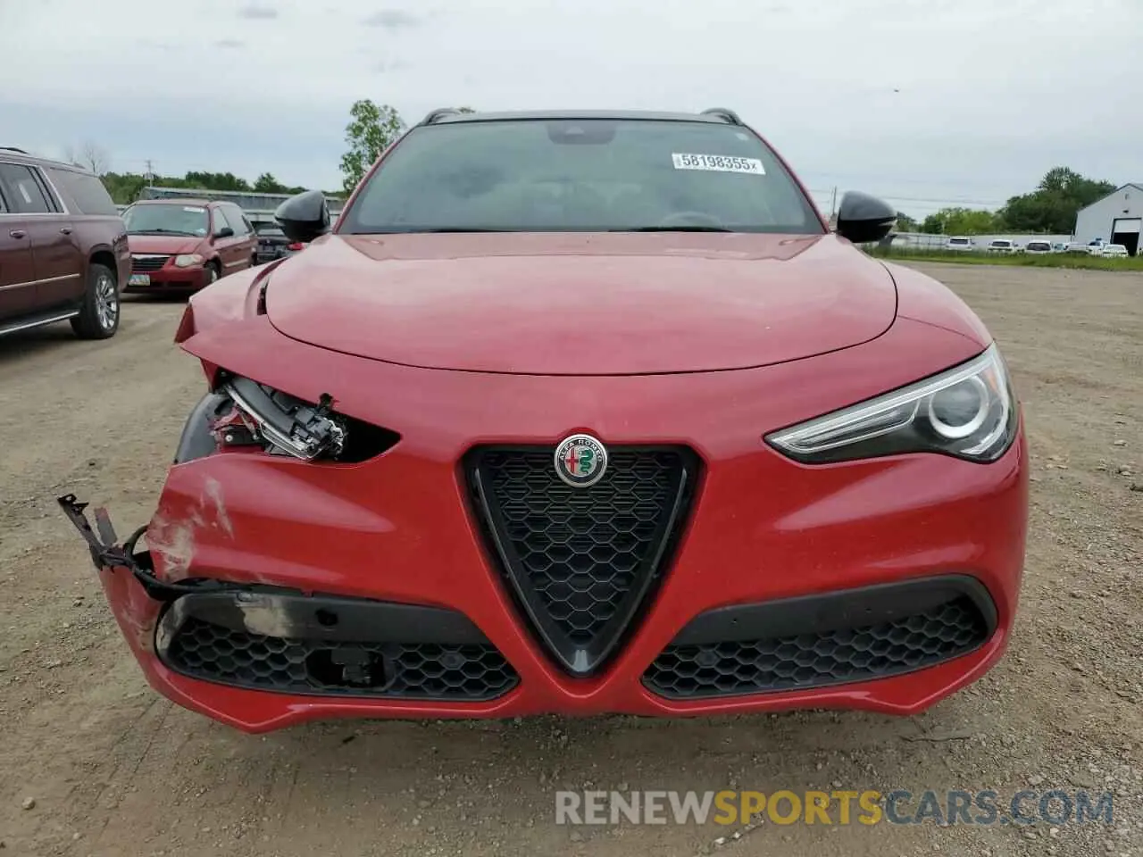 5 Photograph of a damaged car ZASPAKBN8M7D02088 ALFA ROMEO STELVIO 2021