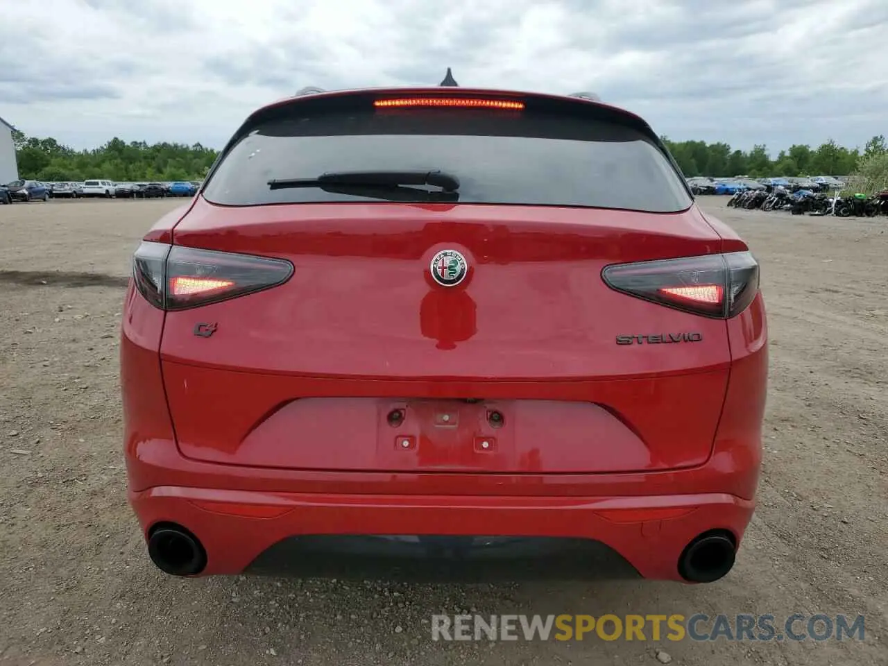 6 Photograph of a damaged car ZASPAKBN8M7D02088 ALFA ROMEO STELVIO 2021
