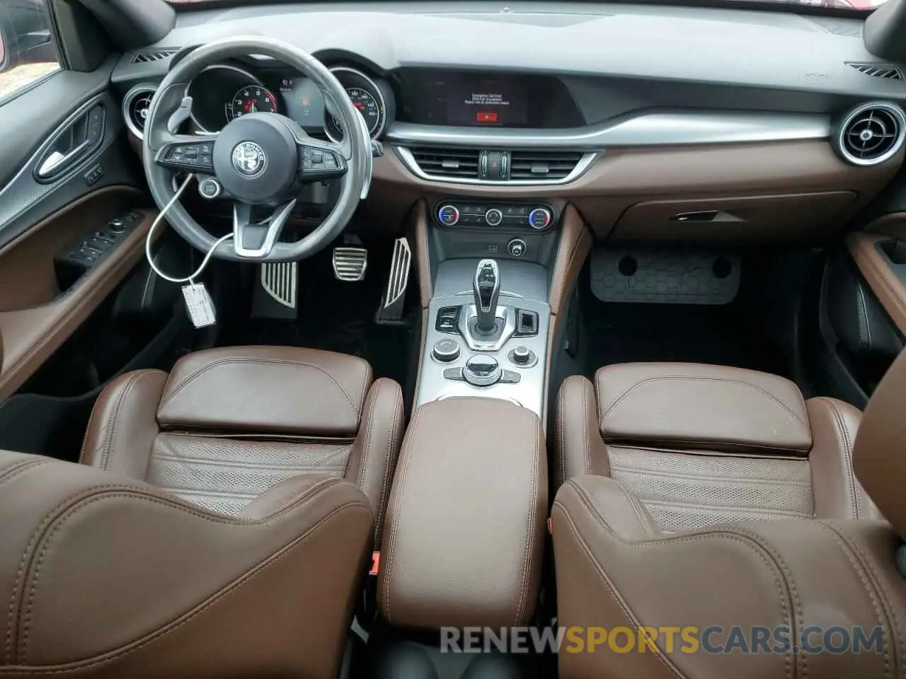 8 Photograph of a damaged car ZASPAKBN8M7D02088 ALFA ROMEO STELVIO 2021