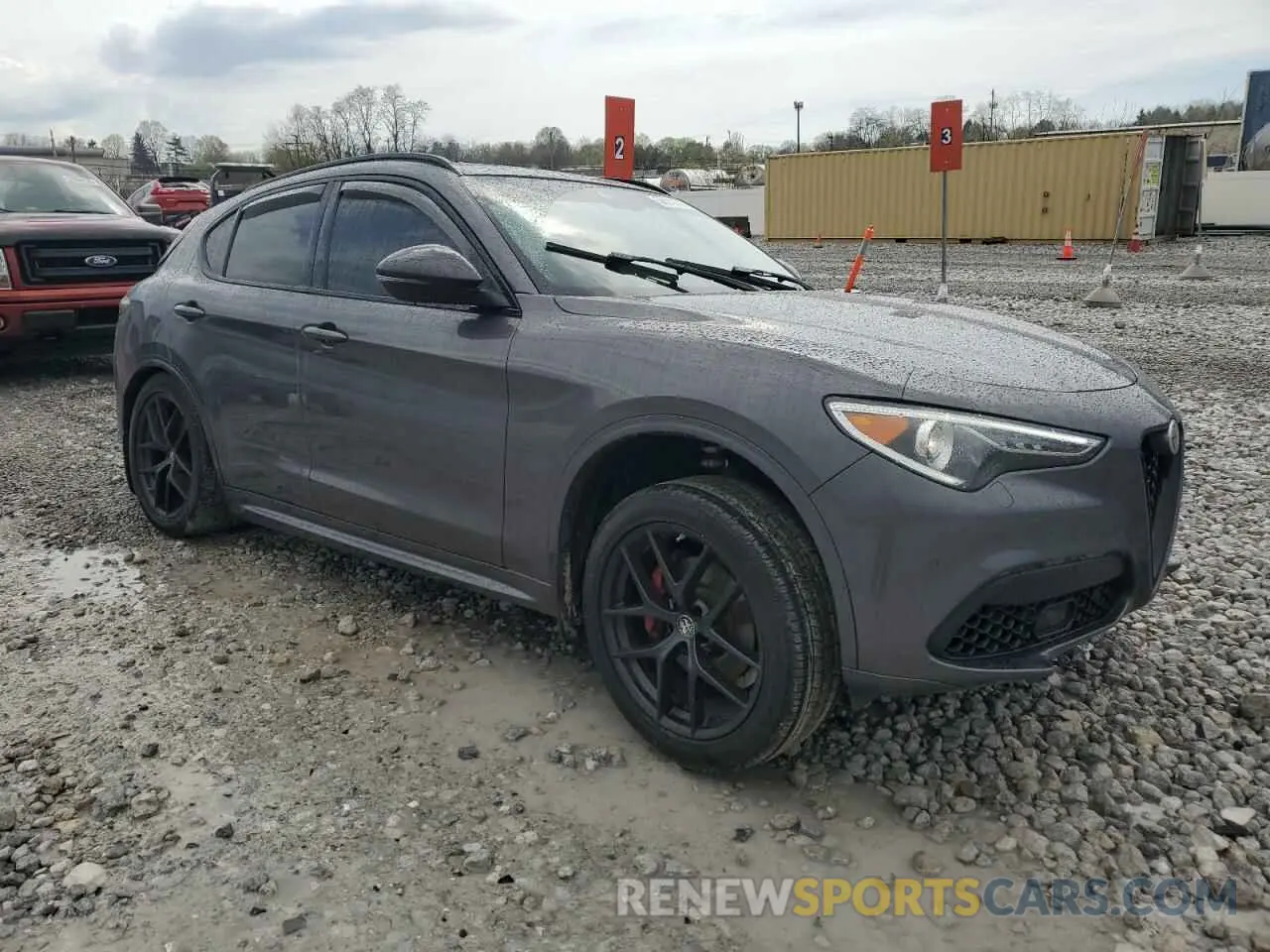 4 Photograph of a damaged car ZASPAKBN8M7D04133 ALFA ROMEO STELVIO 2021