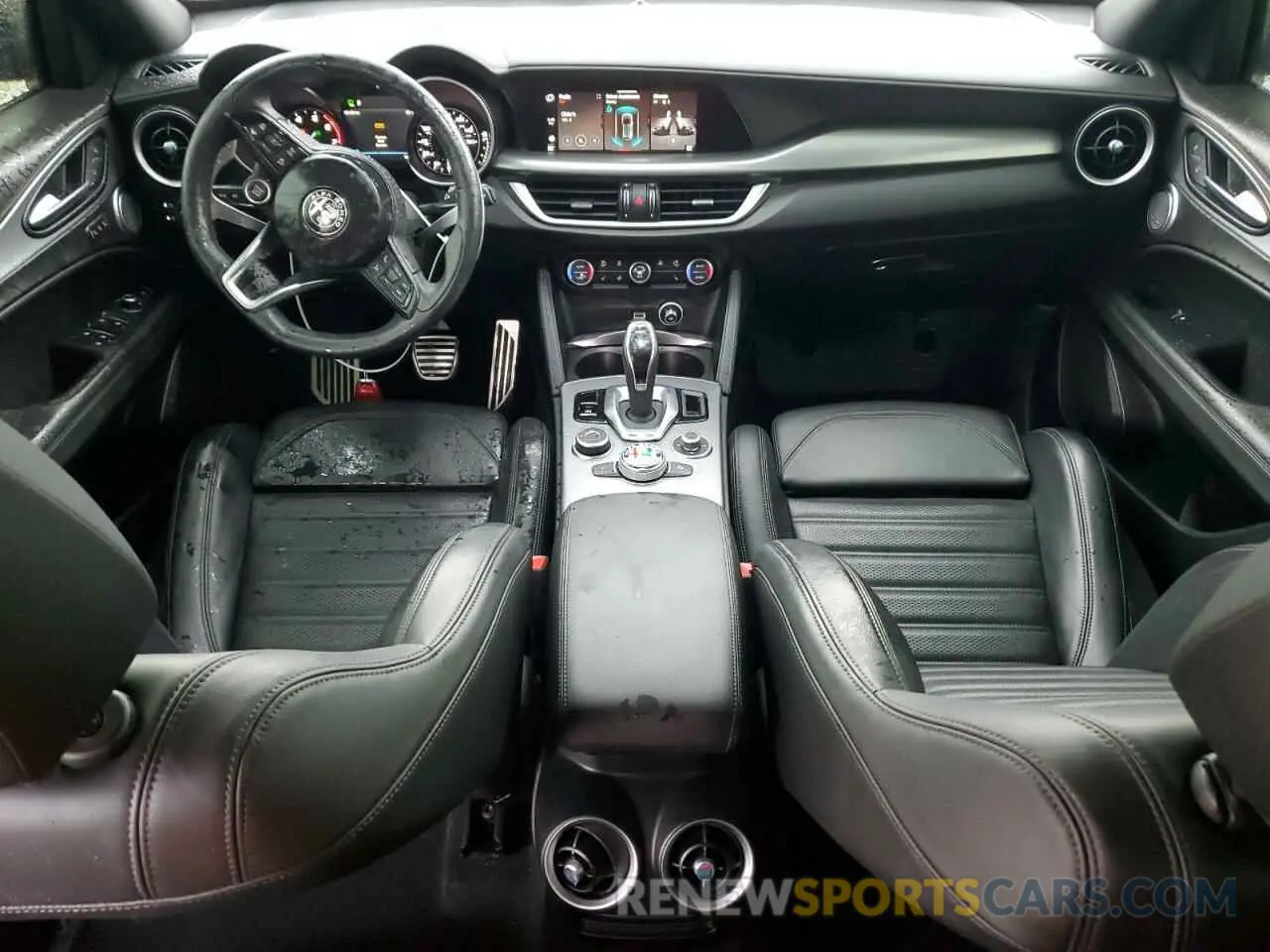 8 Photograph of a damaged car ZASPAKBN8M7D04133 ALFA ROMEO STELVIO 2021