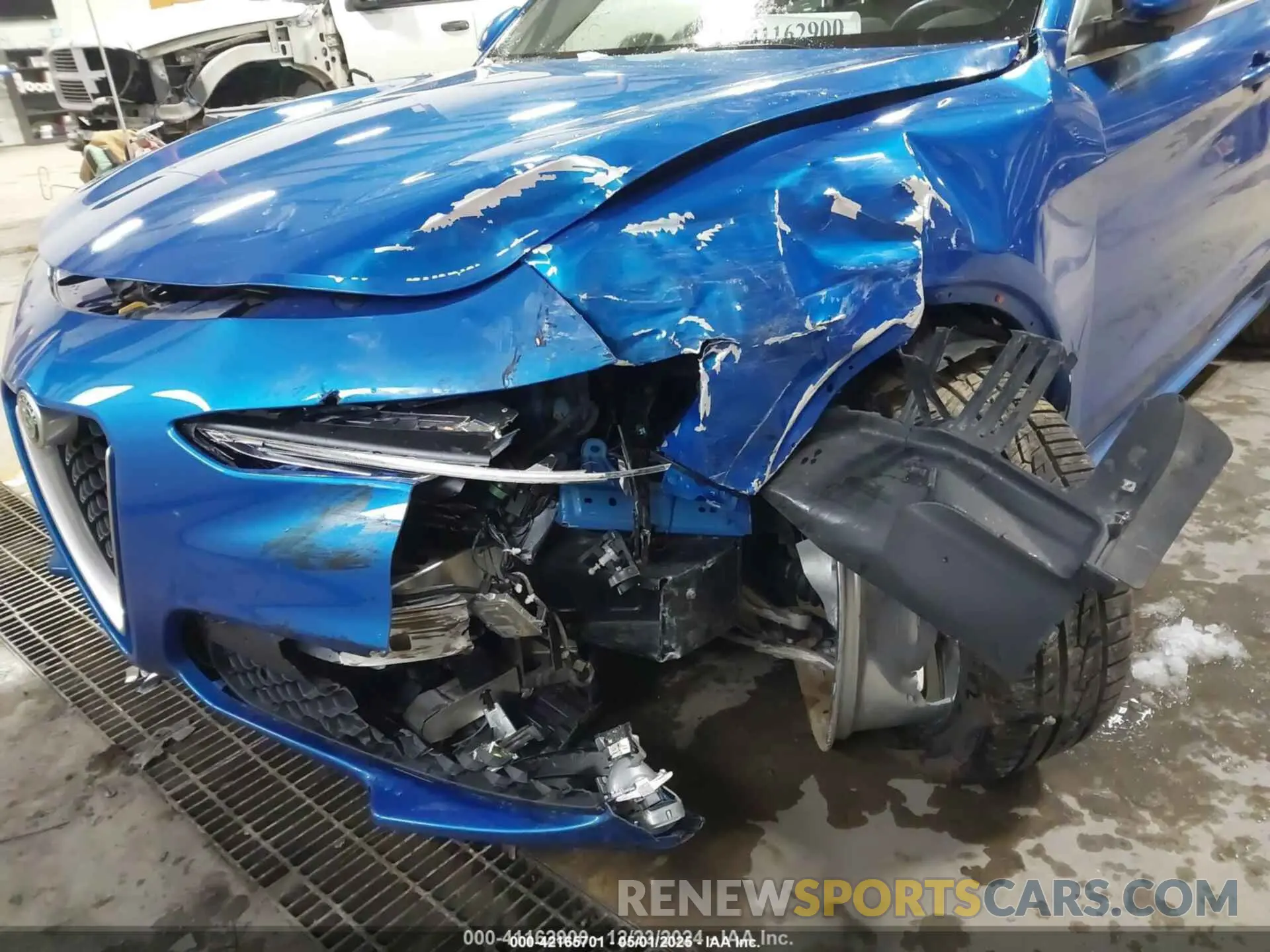 6 Photograph of a damaged car ZASPAKBN8M7D10403 ALFA ROMEO STELVIO 2021