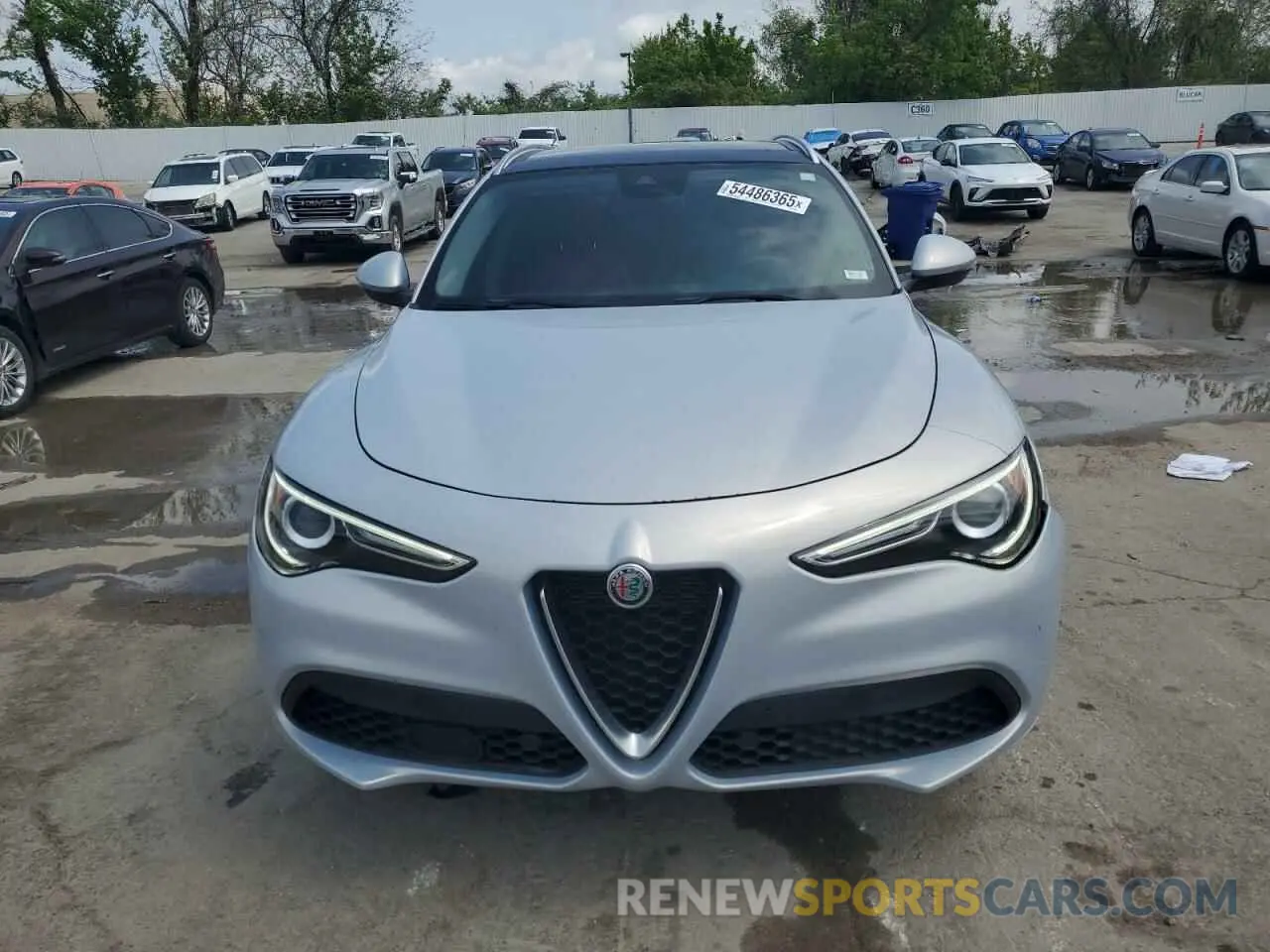 5 Photograph of a damaged car ZASPAKBNXM7D03145 ALFA ROMEO STELVIO 2021
