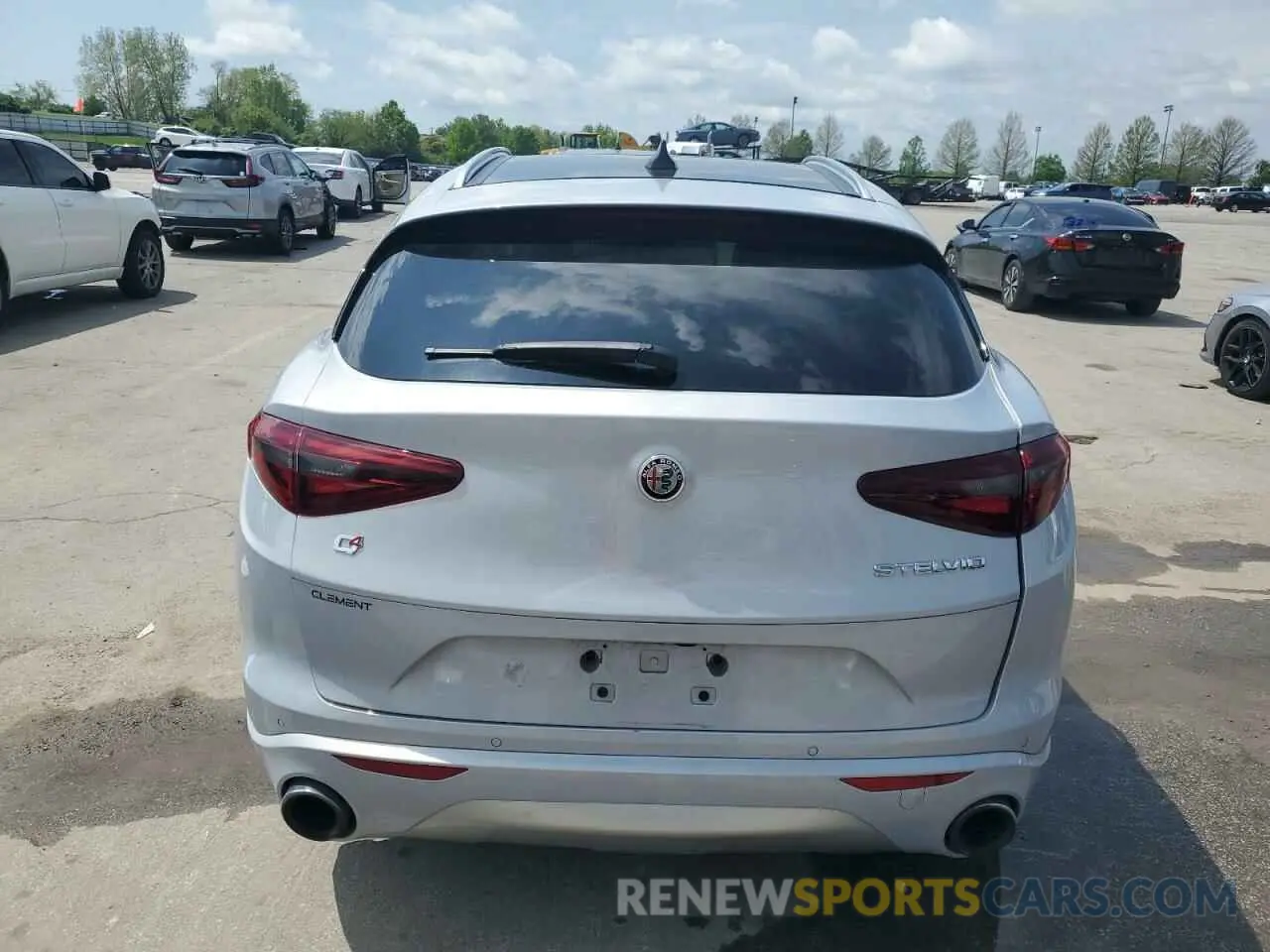 6 Photograph of a damaged car ZASPAKBNXM7D03145 ALFA ROMEO STELVIO 2021