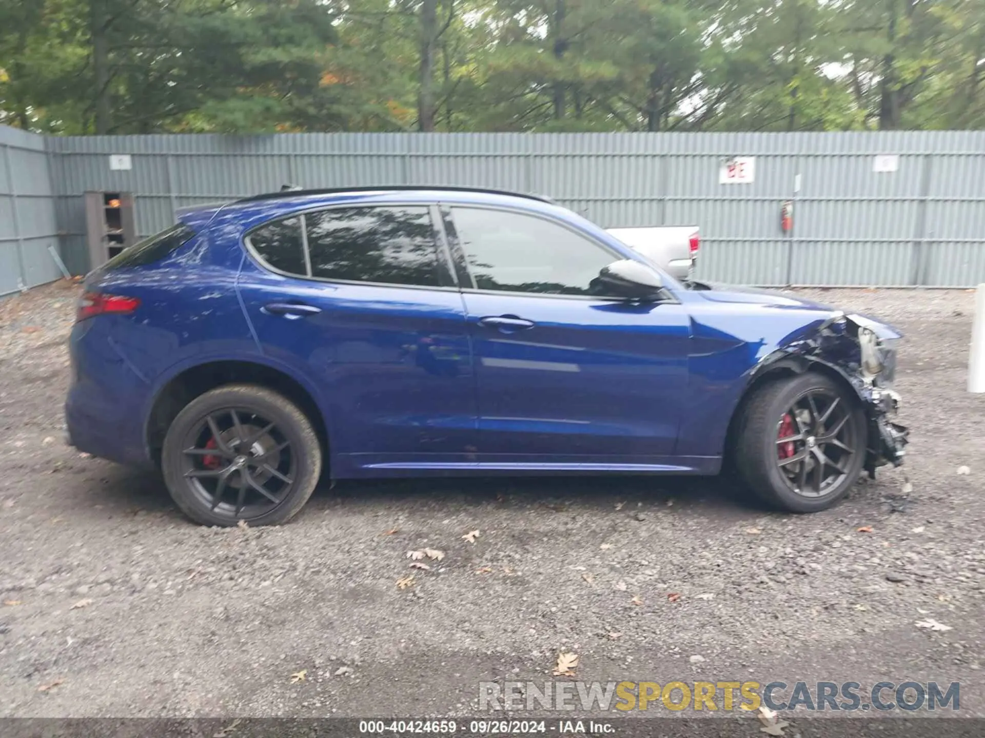 13 Photograph of a damaged car ZASPAKBNXM7D08071 ALFA ROMEO STELVIO 2021