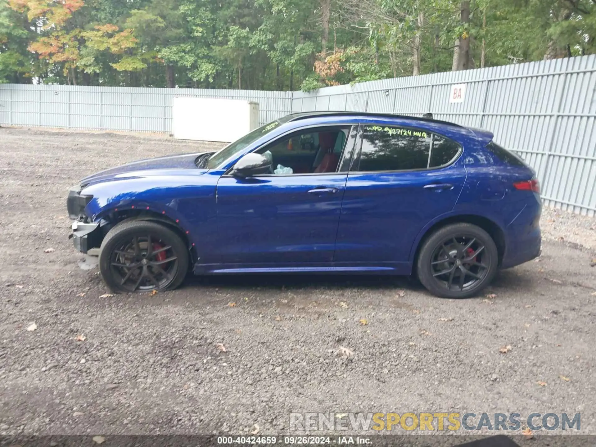 14 Photograph of a damaged car ZASPAKBNXM7D08071 ALFA ROMEO STELVIO 2021