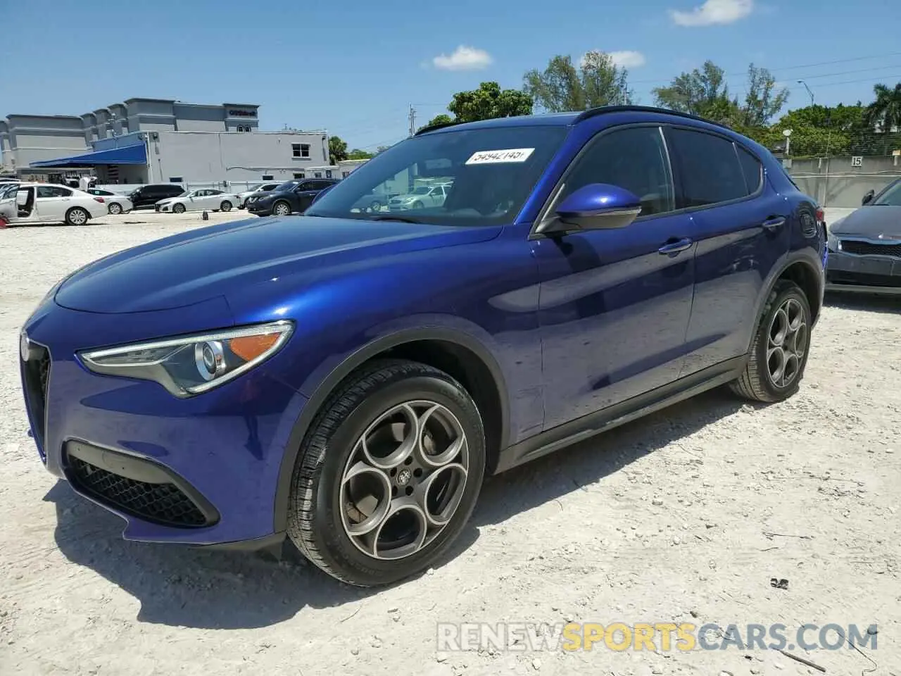 1 Photograph of a damaged car ZASPAJAN1N7D24513 ALFA ROMEO STELVIO 2022