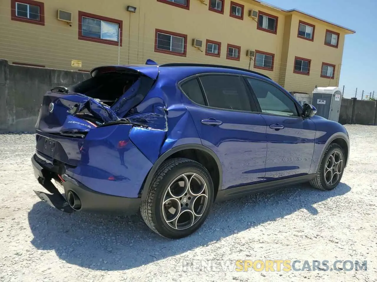 3 Photograph of a damaged car ZASPAJAN1N7D24513 ALFA ROMEO STELVIO 2022
