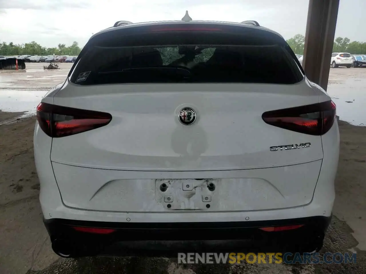 6 Photograph of a damaged car ZASPAJAN7N7D39940 ALFA ROMEO STELVIO 2022