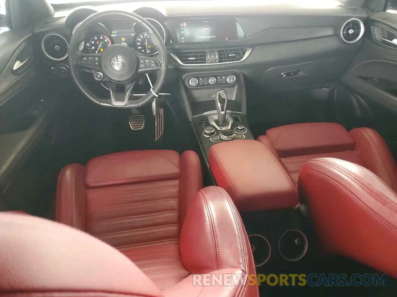 8 Photograph of a damaged car ZASPAJAN7N7D39940 ALFA ROMEO STELVIO 2022
