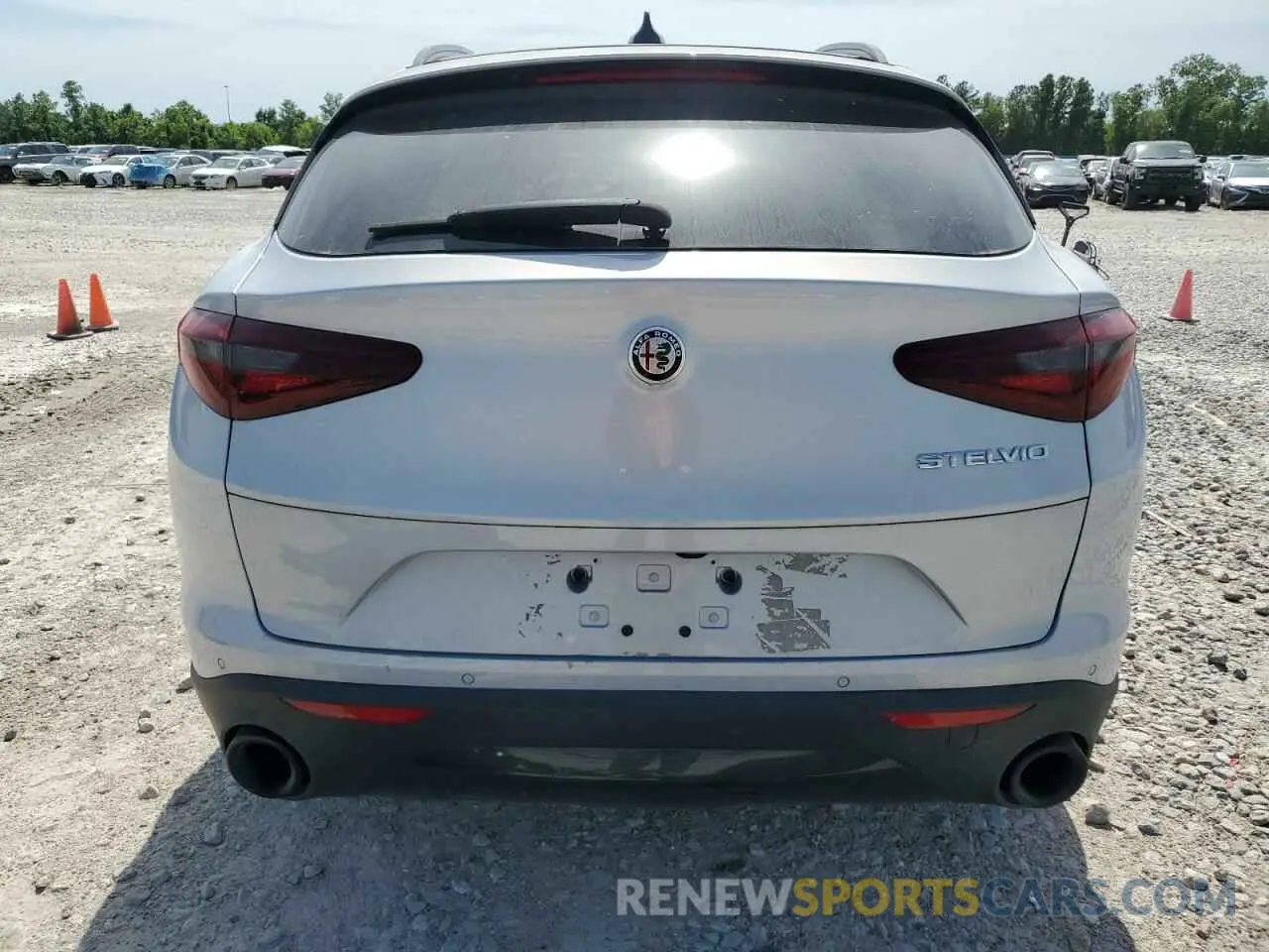 6 Photograph of a damaged car ZASPAJAN8N7D27926 ALFA ROMEO STELVIO 2022