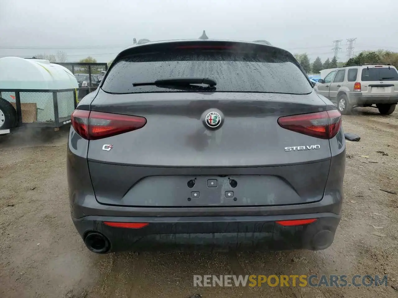 6 Photograph of a damaged car ZASPAKAN1N7D24887 ALFA ROMEO STELVIO 2022