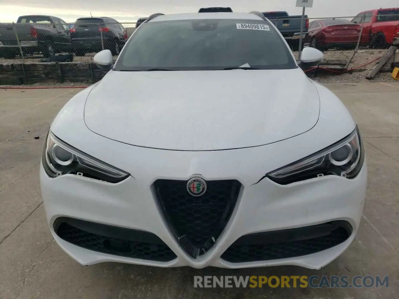 5 Photograph of a damaged car ZASPAKAN6N7D31060 ALFA ROMEO STELVIO 2022