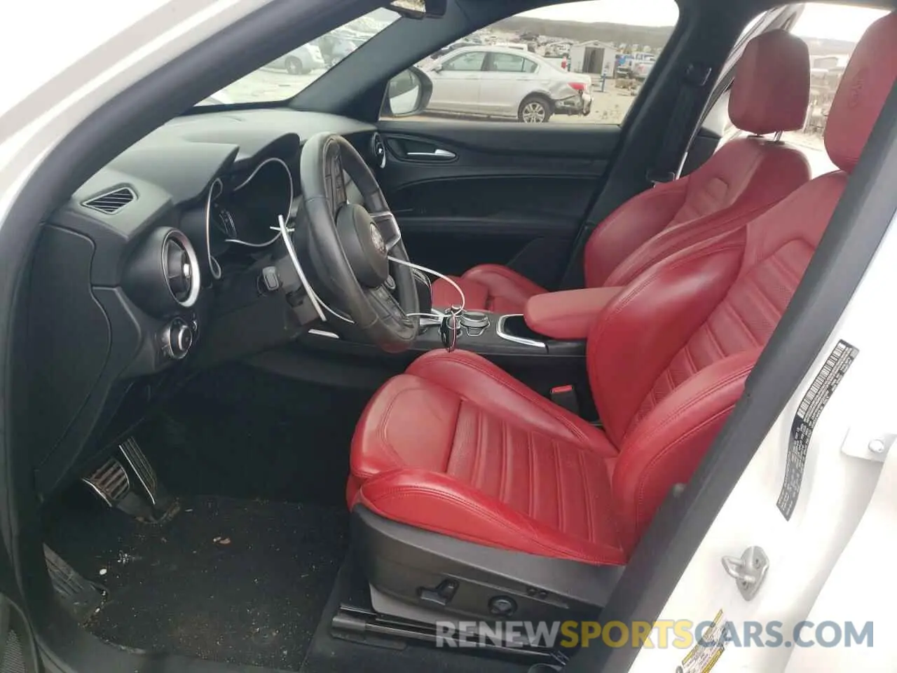7 Photograph of a damaged car ZASPAKAN6N7D31060 ALFA ROMEO STELVIO 2022