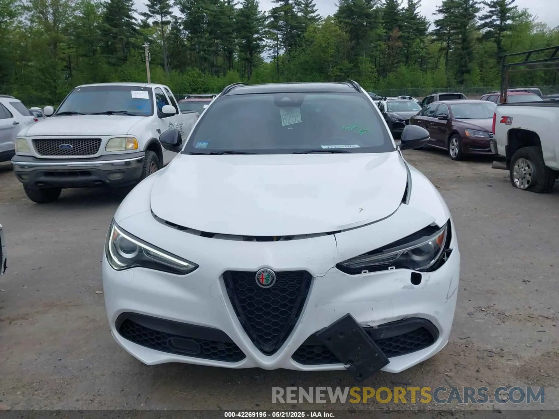 12 Photograph of a damaged car ZASPAKBN0N7D25379 ALFA ROMEO STELVIO 2022