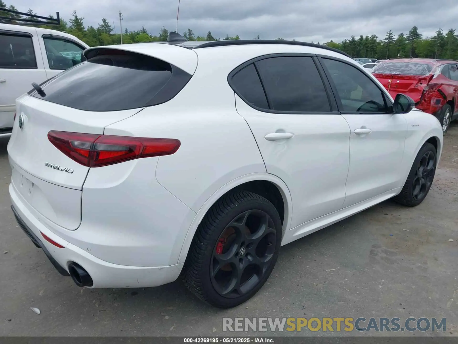 4 Photograph of a damaged car ZASPAKBN0N7D25379 ALFA ROMEO STELVIO 2022