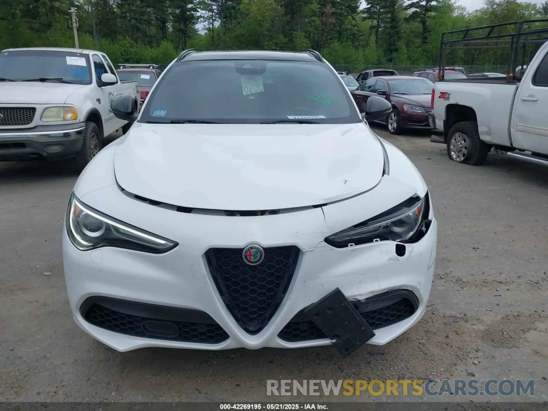 6 Photograph of a damaged car ZASPAKBN0N7D25379 ALFA ROMEO STELVIO 2022