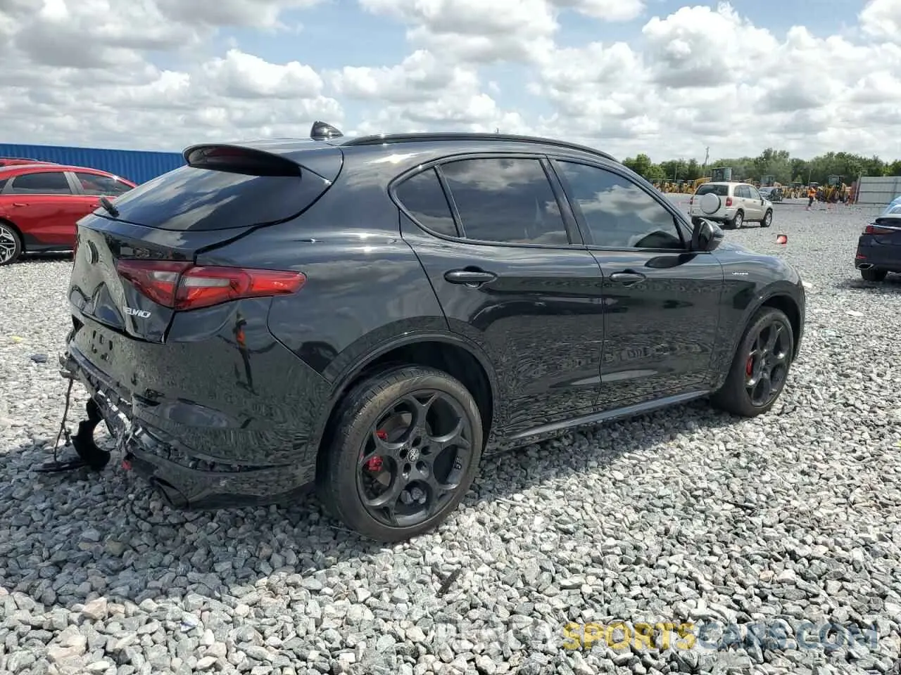 3 Photograph of a damaged car ZASPAKBN2N7D24671 ALFA ROMEO STELVIO 2022
