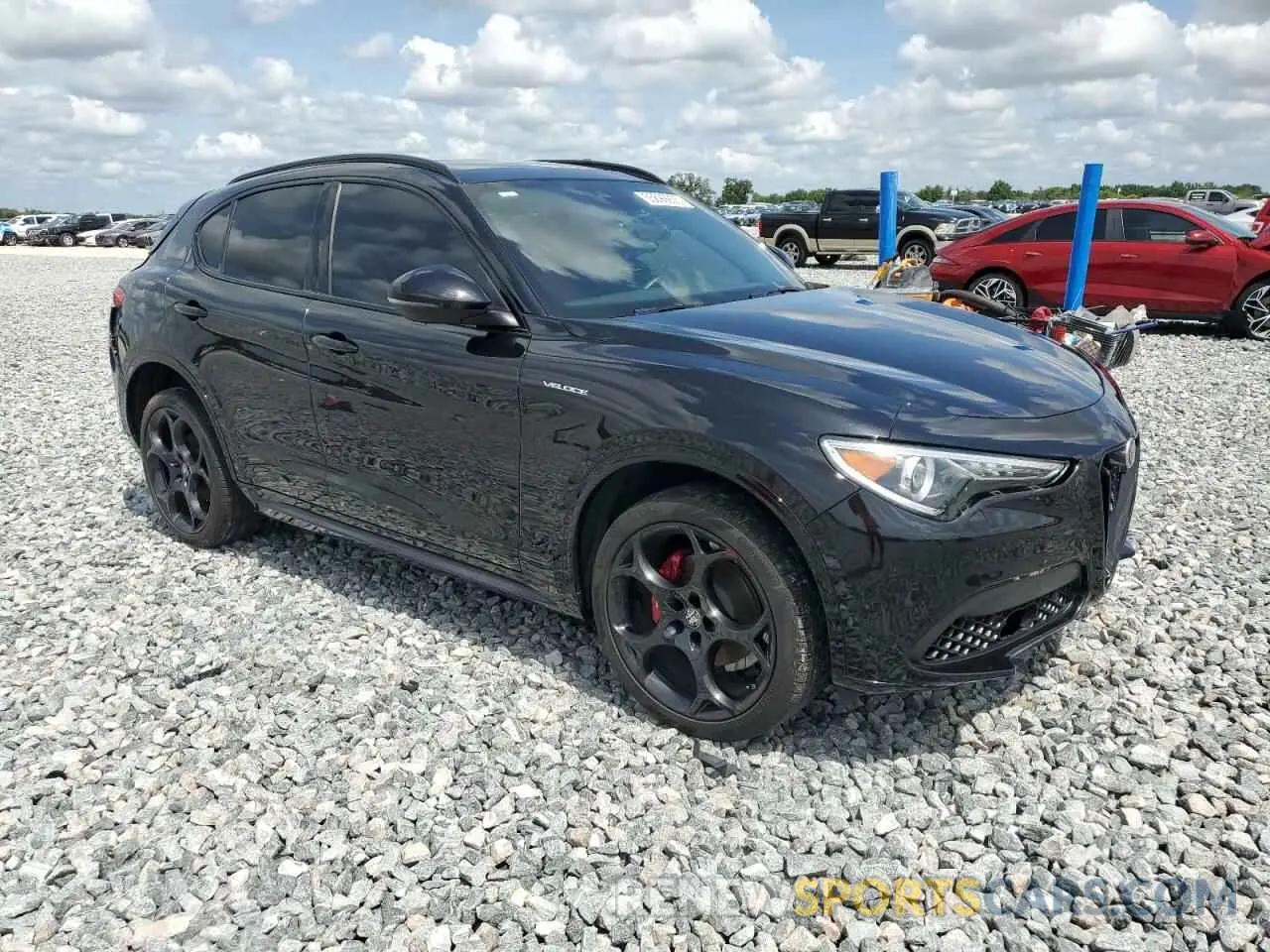 4 Photograph of a damaged car ZASPAKBN2N7D24671 ALFA ROMEO STELVIO 2022