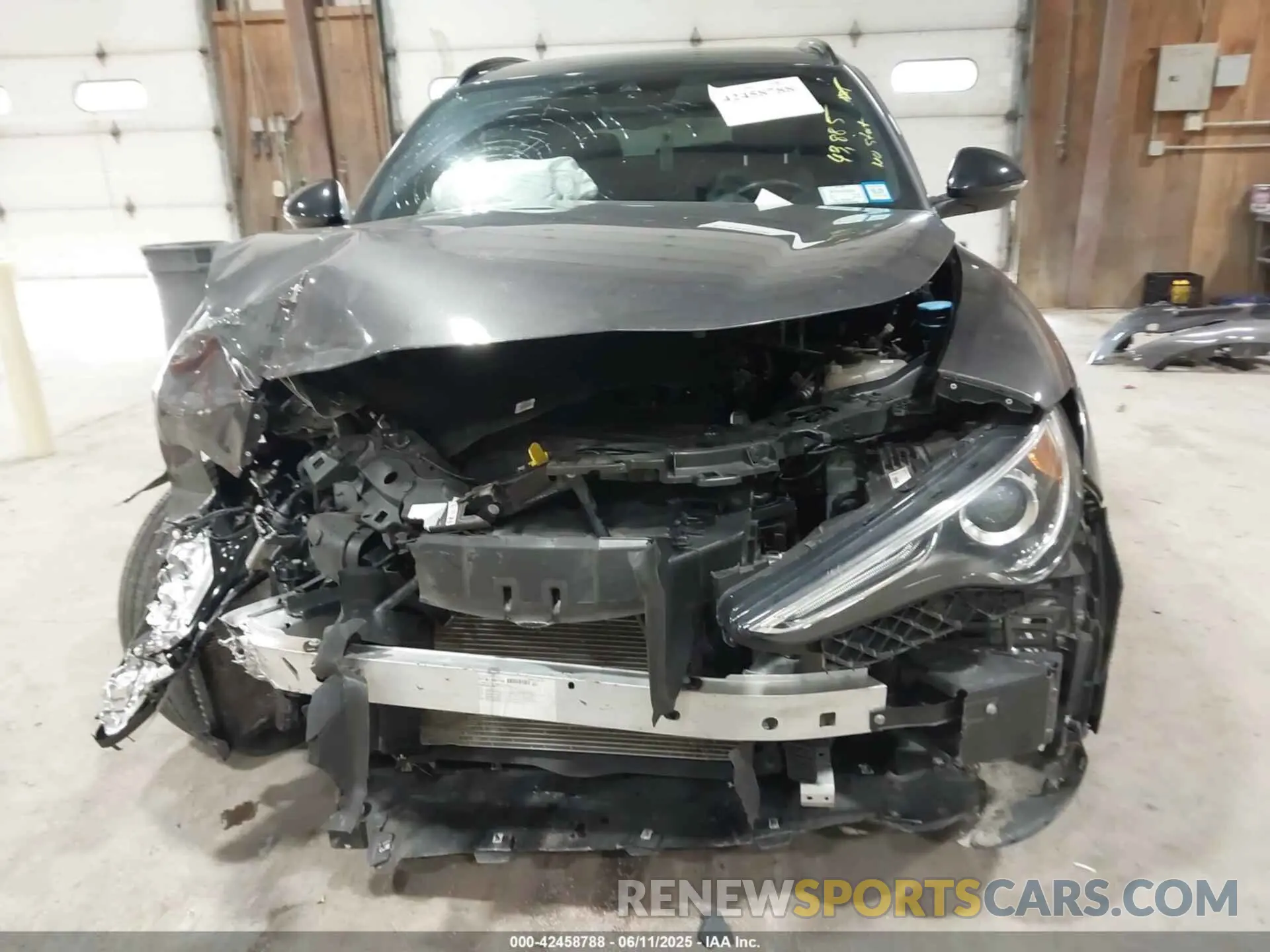13 Photograph of a damaged car ZASPAKBN2N7D37873 ALFA ROMEO STELVIO 2022