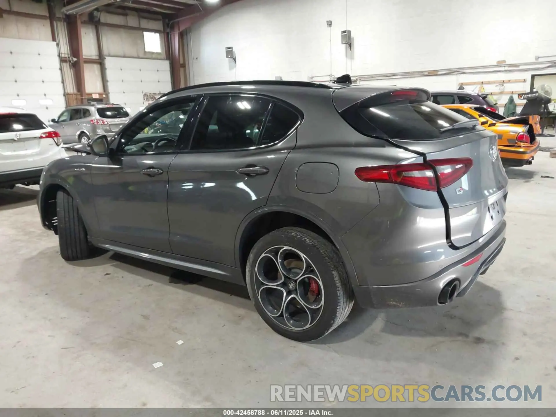 3 Photograph of a damaged car ZASPAKBN2N7D37873 ALFA ROMEO STELVIO 2022