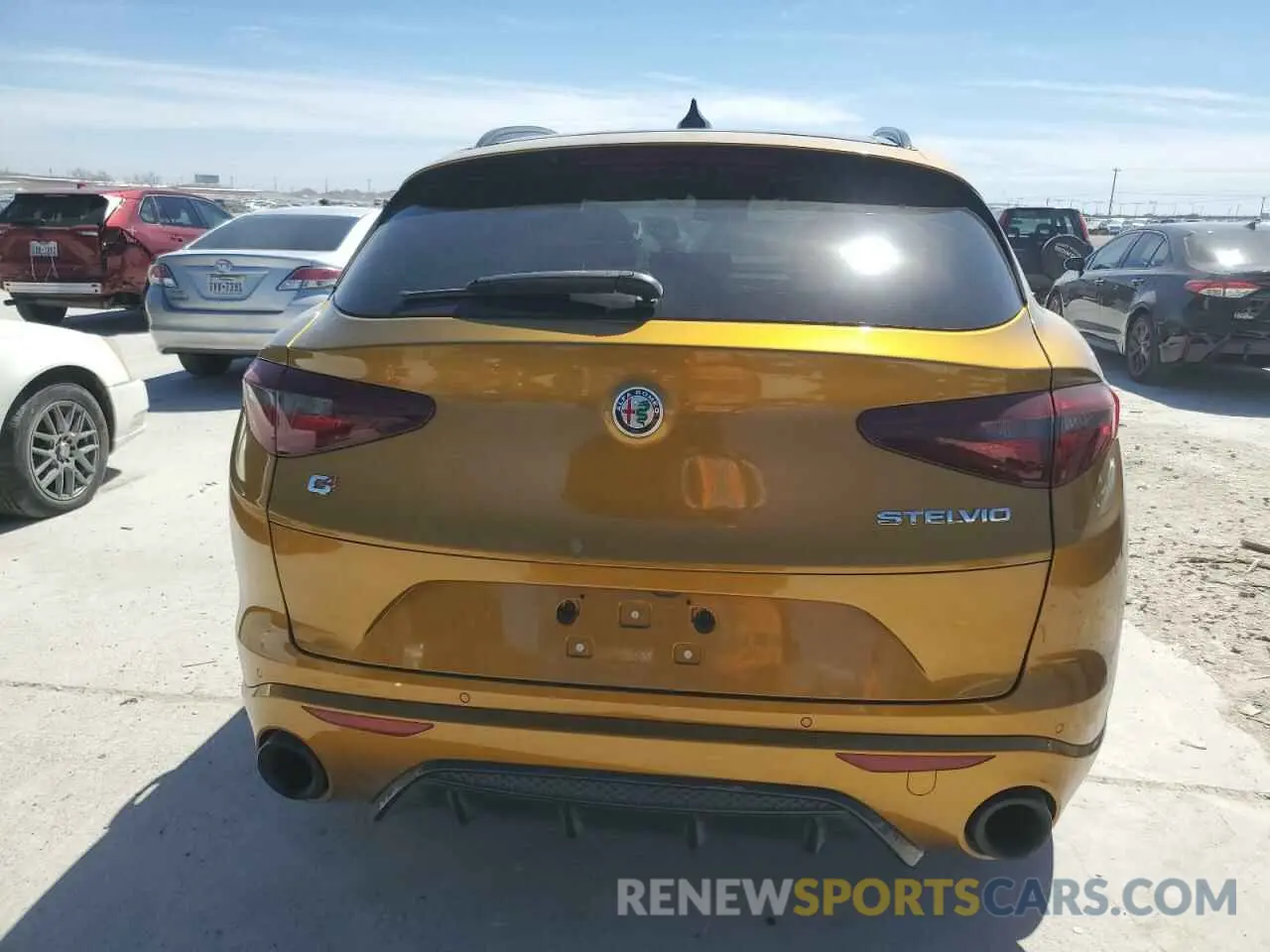 6 Photograph of a damaged car ZASPAKBN8N7D33830 ALFA ROMEO STELVIO 2022