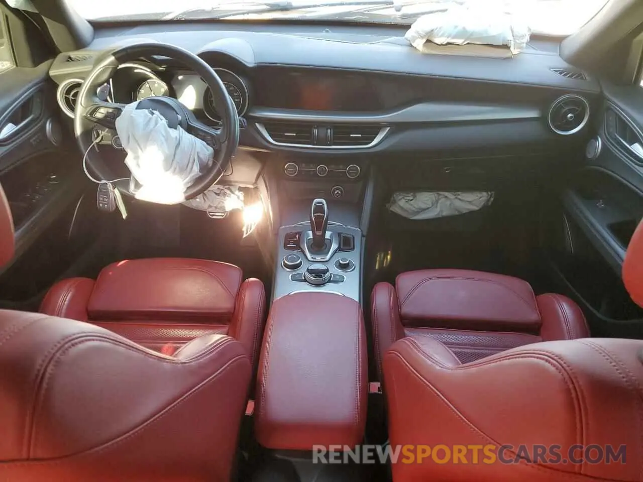 8 Photograph of a damaged car ZASPAKBN8N7D41653 ALFA ROMEO STELVIO 2022