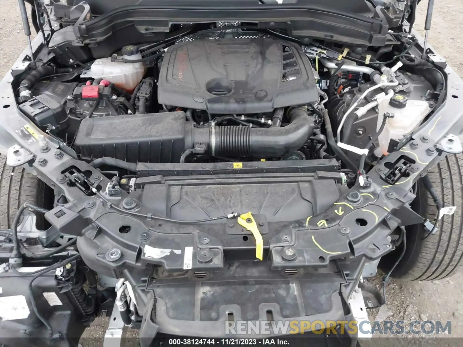10 Photograph of a damaged car ZASPAKBN9N7D44867 ALFA ROMEO STELVIO 2022