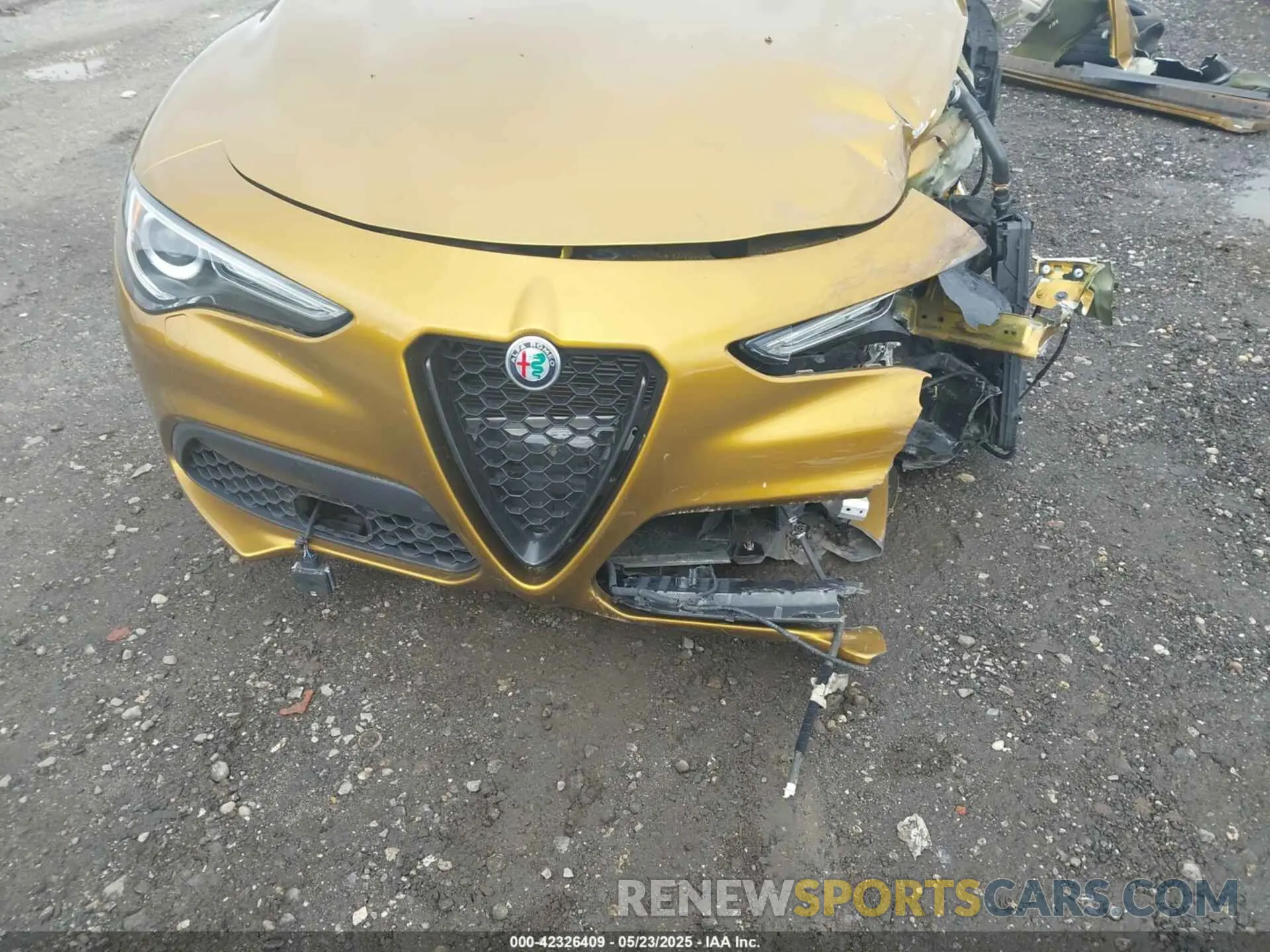 18 Photograph of a damaged car ZASPAKBNXN7D26328 ALFA ROMEO STELVIO 2022