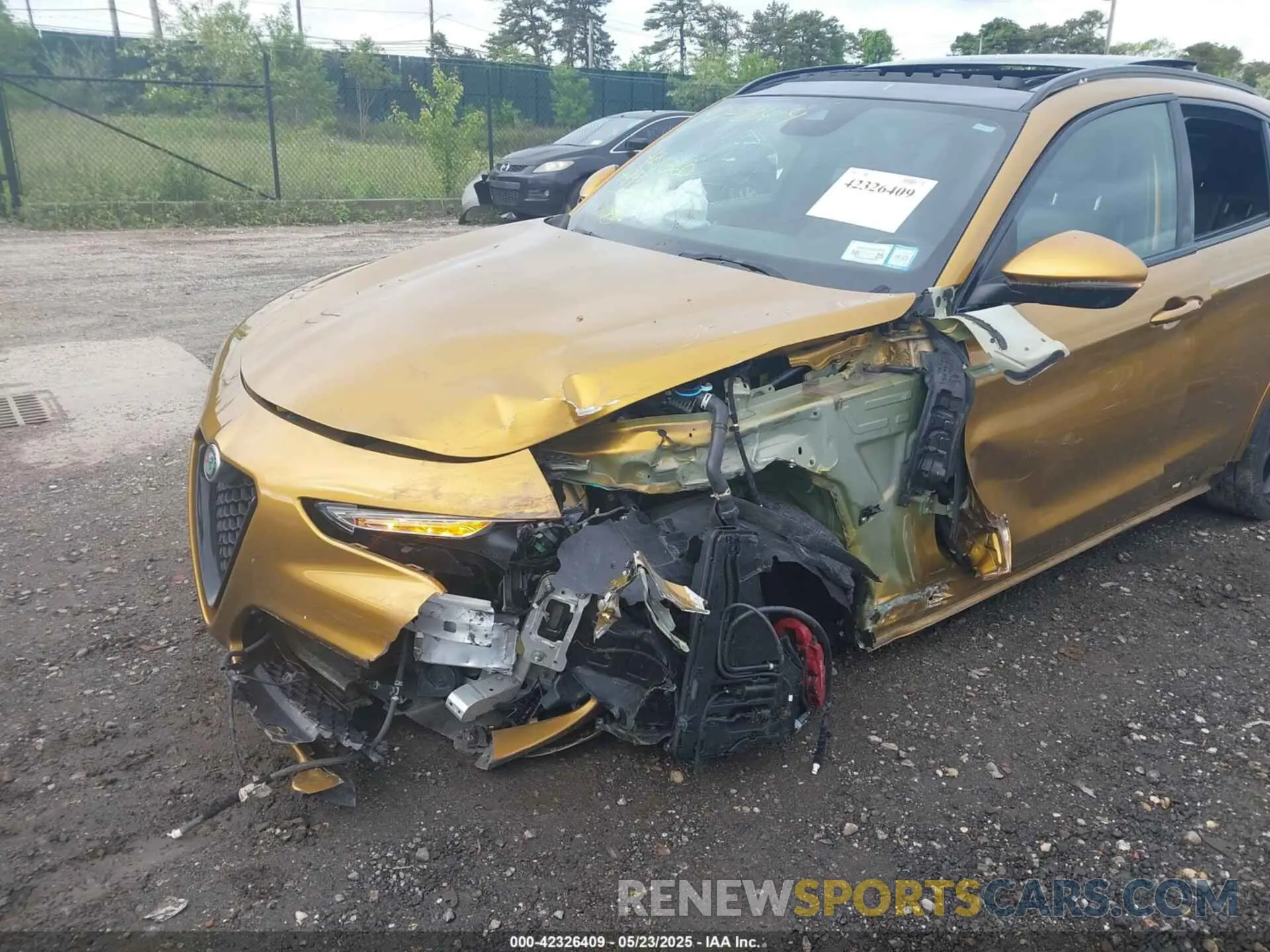 6 Photograph of a damaged car ZASPAKBNXN7D26328 ALFA ROMEO STELVIO 2022