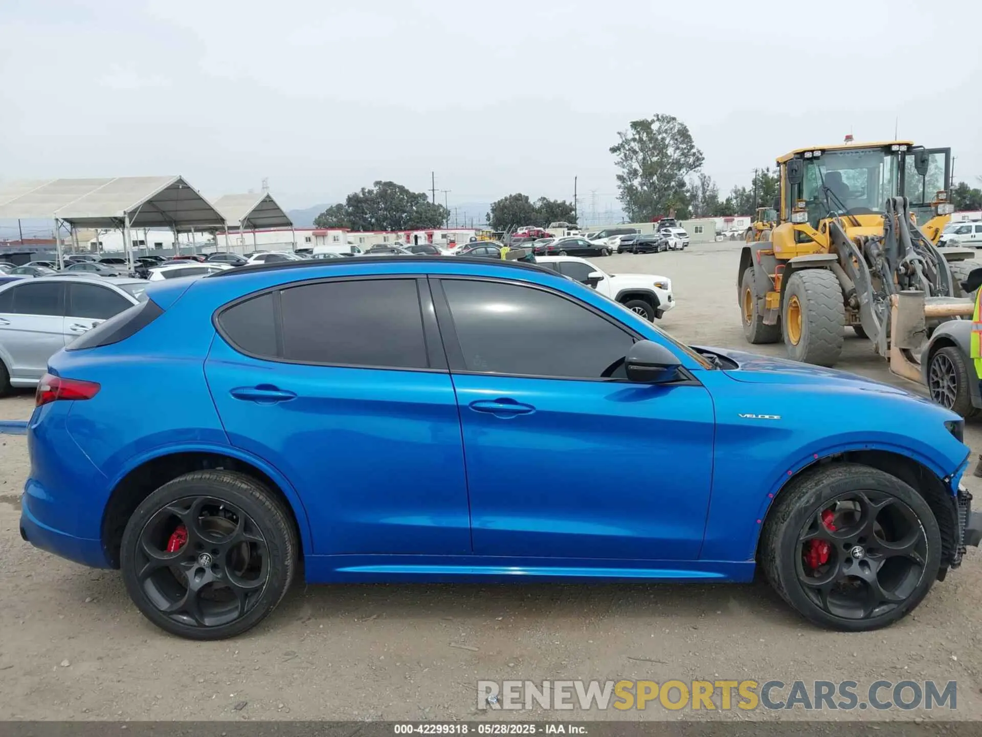 14 Photograph of a damaged car ZASPAKBNXN7D48765 ALFA ROMEO STELVIO 2022