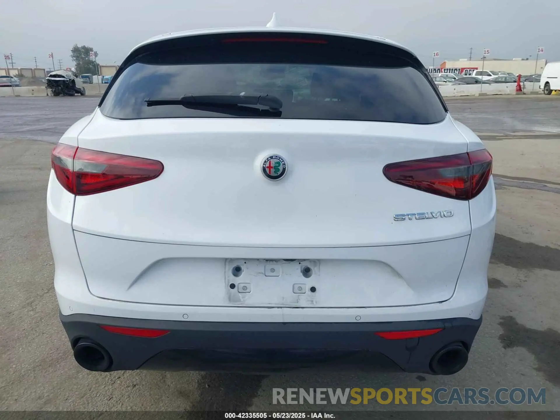 16 Photograph of a damaged car ZASPAJAN1P7D53724 ALFA ROMEO STELVIO 2023