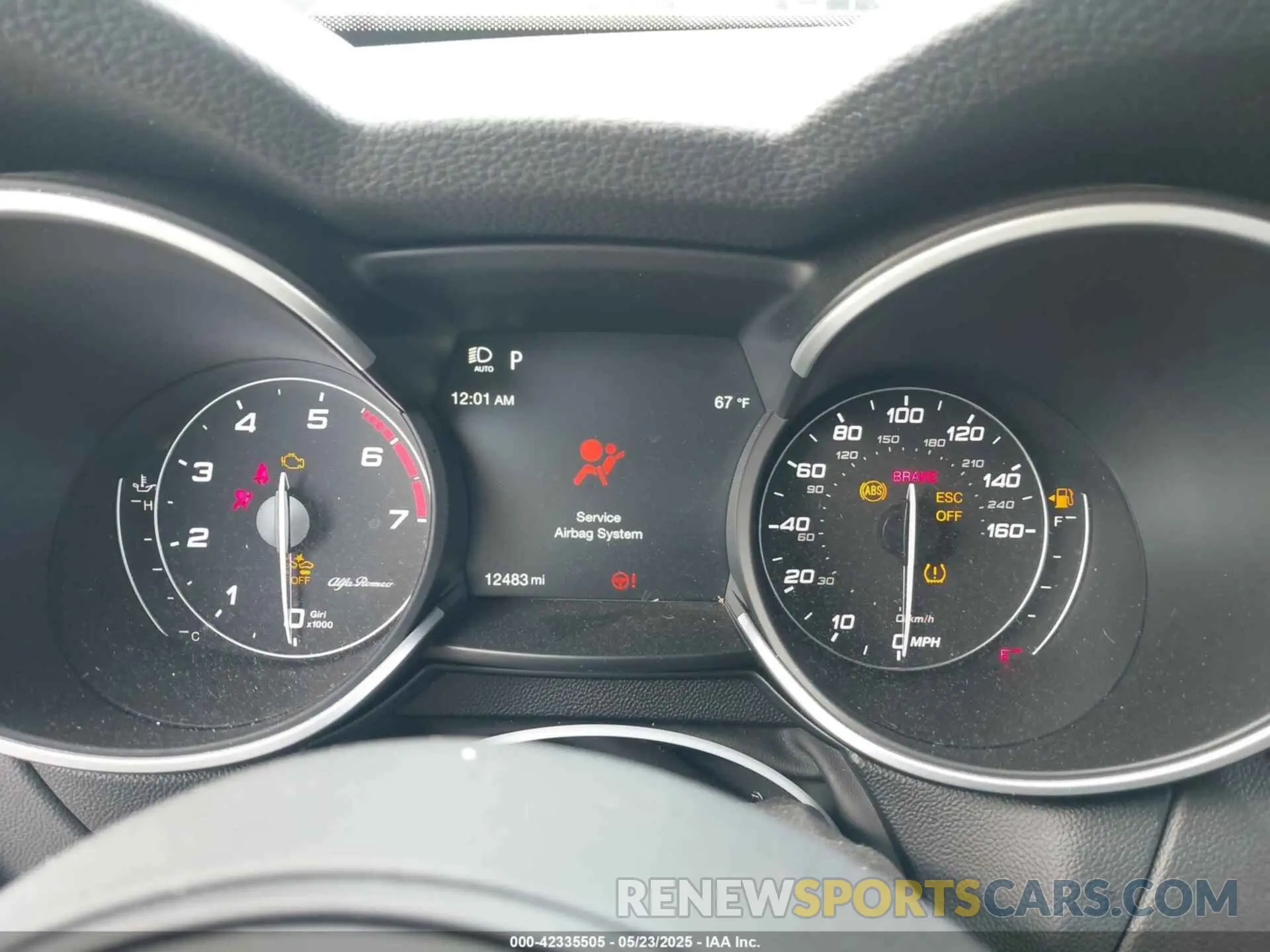 7 Photograph of a damaged car ZASPAJAN1P7D53724 ALFA ROMEO STELVIO 2023