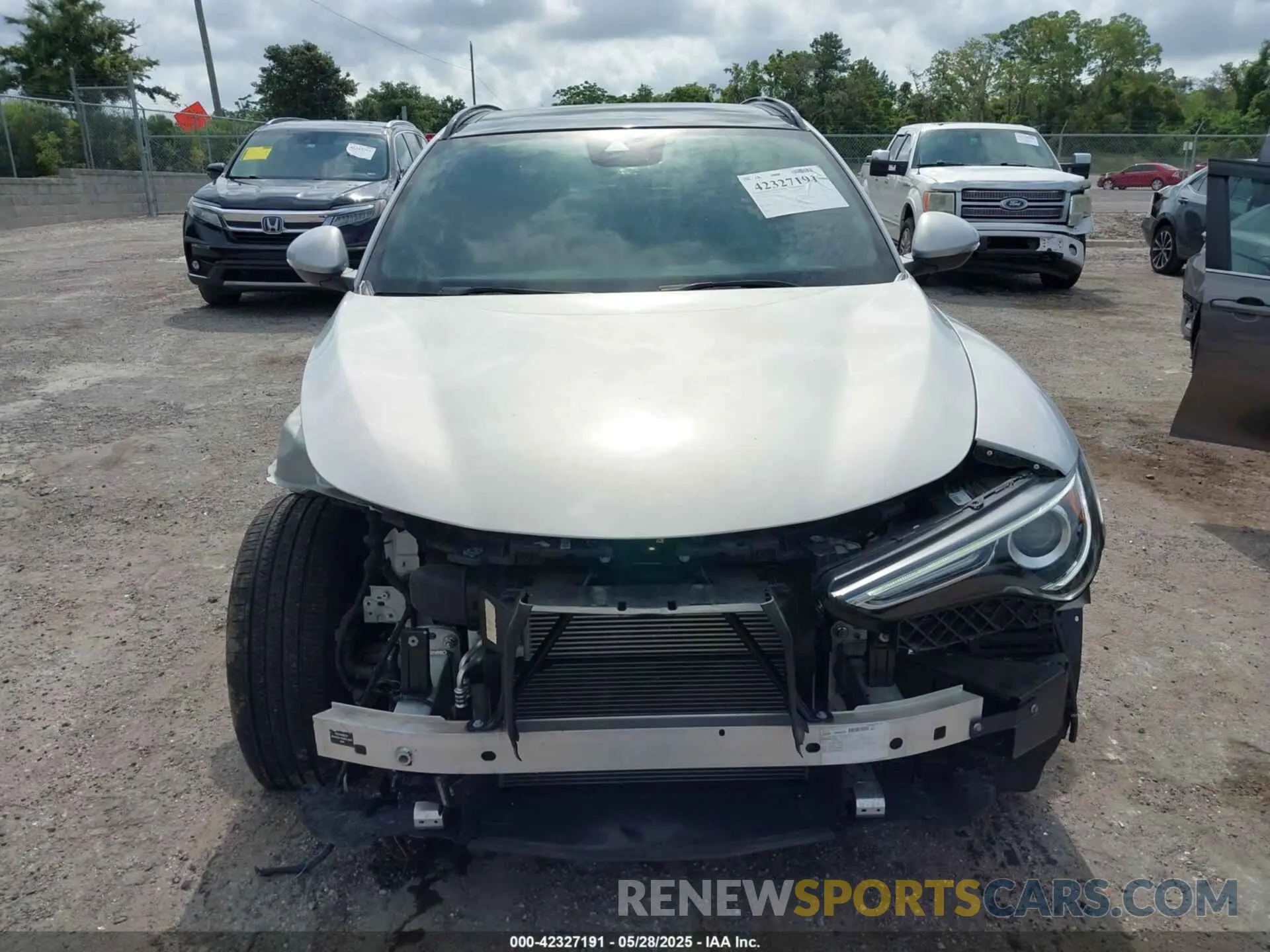 12 Photograph of a damaged car ZASPAKBN5P7D57909 ALFA ROMEO STELVIO 2023