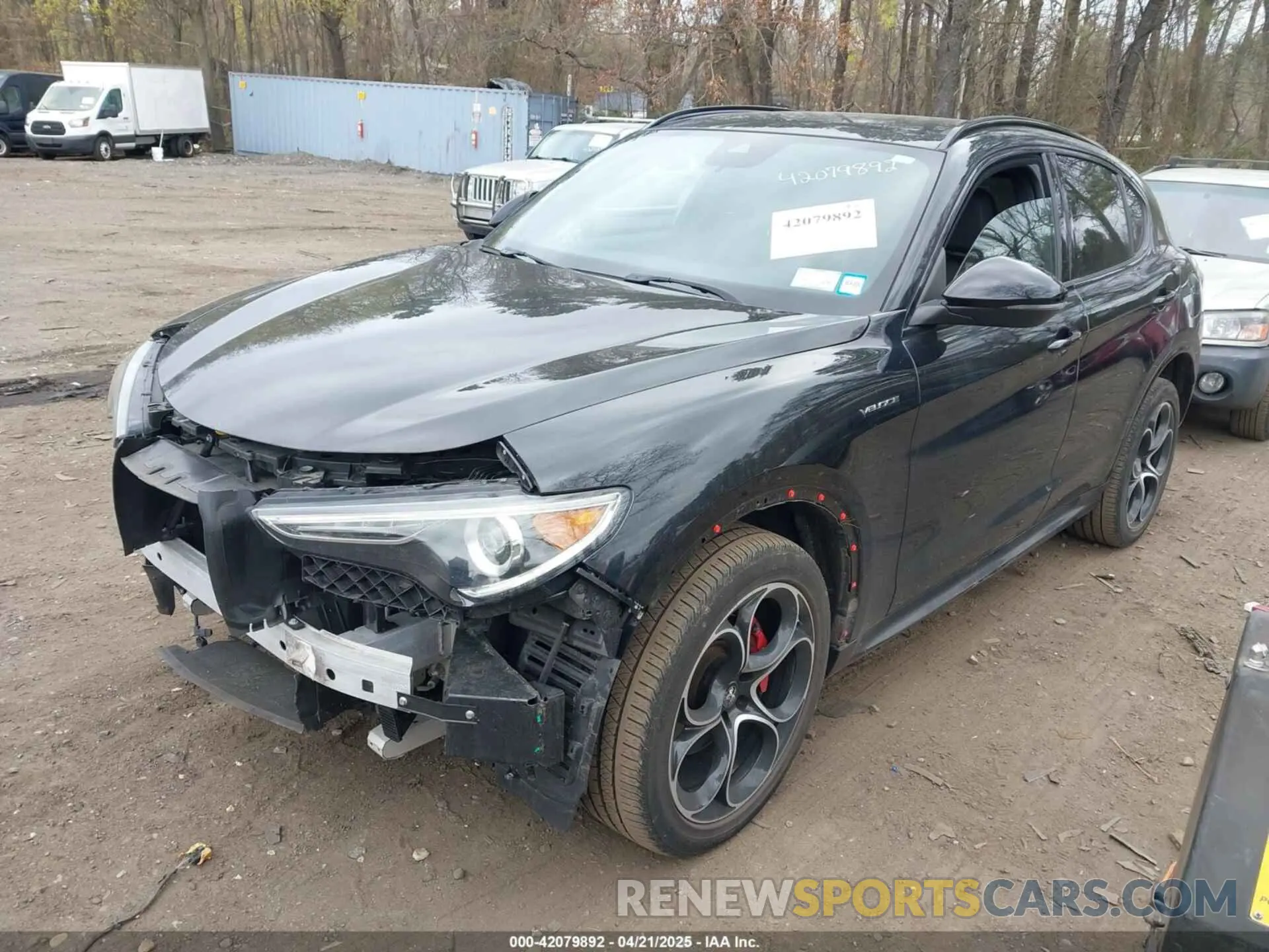 2 Photograph of a damaged car ZASPAKBN6P7D49639 ALFA ROMEO STELVIO 2023