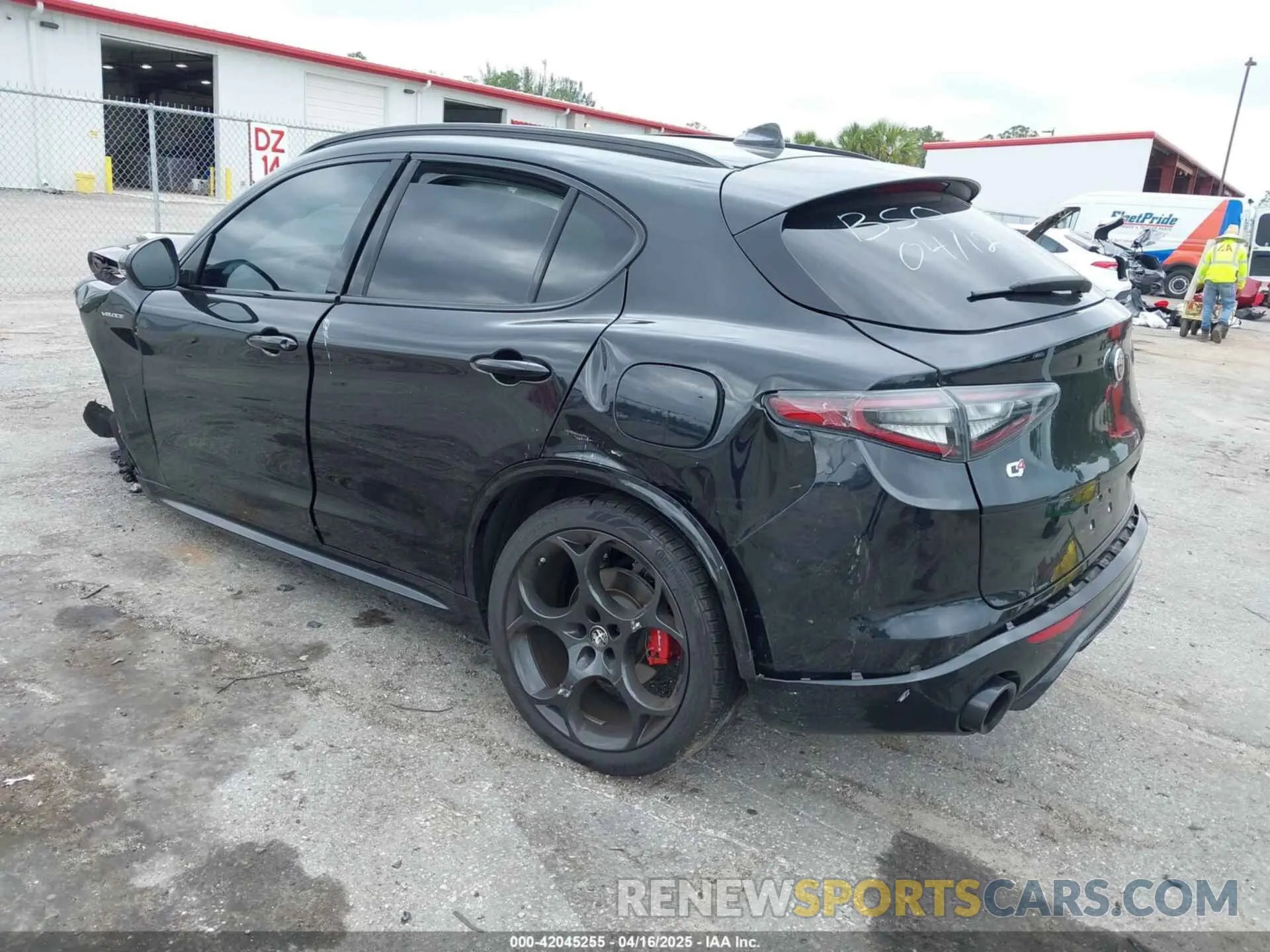 3 Photograph of a damaged car ZASPAKBN0R7D75947 ALFA ROMEO STELVIO 2024