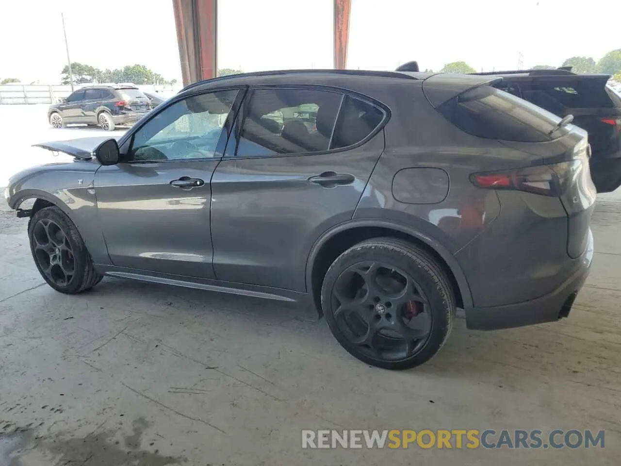 2 Photograph of a damaged car ZASPAKBN5R7D80366 ALFA ROMEO STELVIO 2024