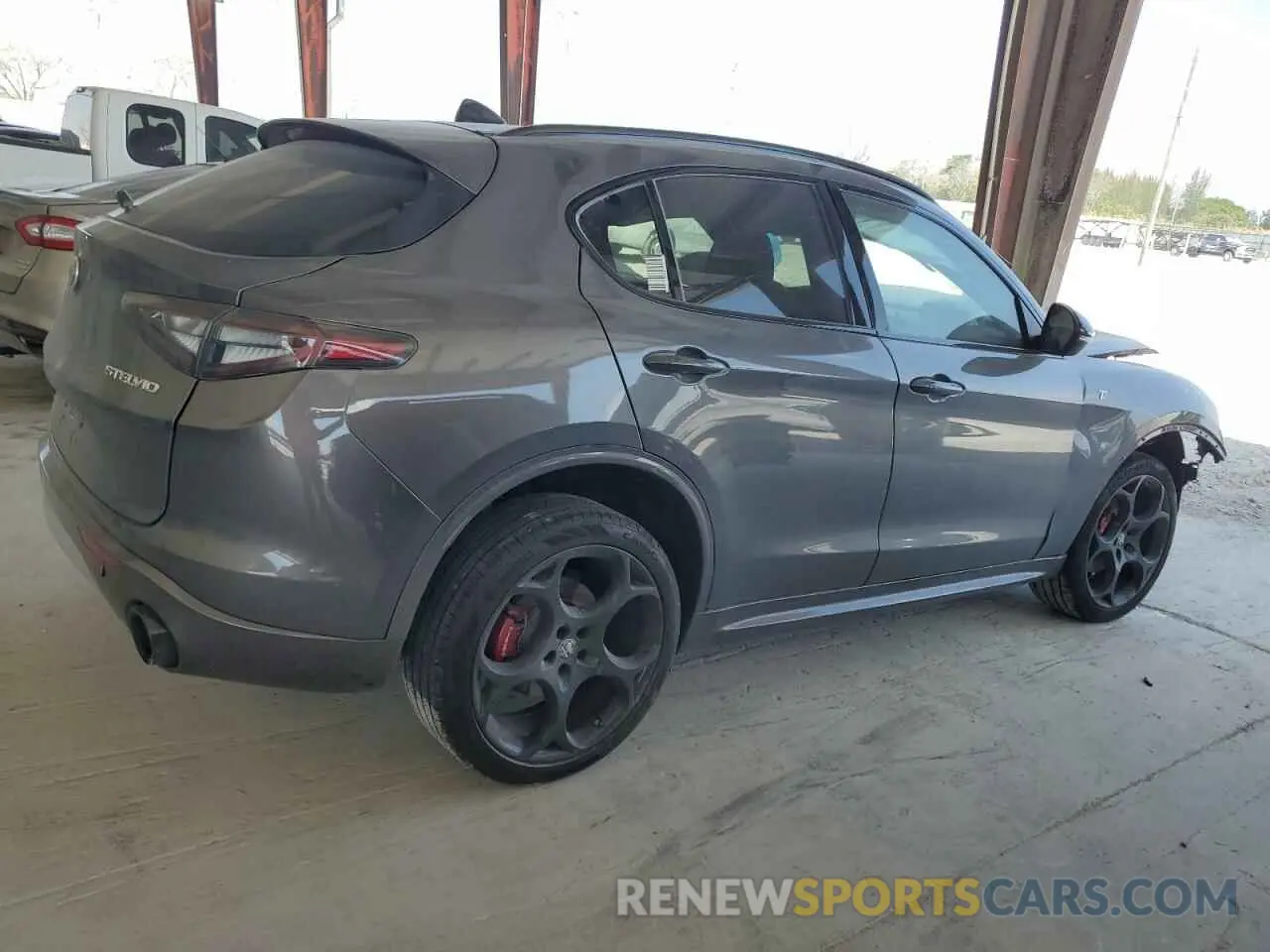 3 Photograph of a damaged car ZASPAKBN5R7D80366 ALFA ROMEO STELVIO 2024