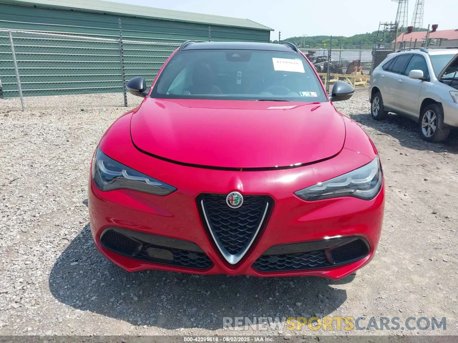 12 Photograph of a damaged car ZASPAKBNXR7D80427 ALFA ROMEO STELVIO 2024