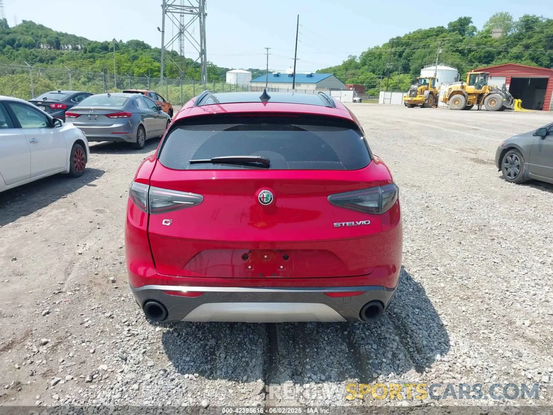 16 Photograph of a damaged car ZASPAKBNXR7D80427 ALFA ROMEO STELVIO 2024