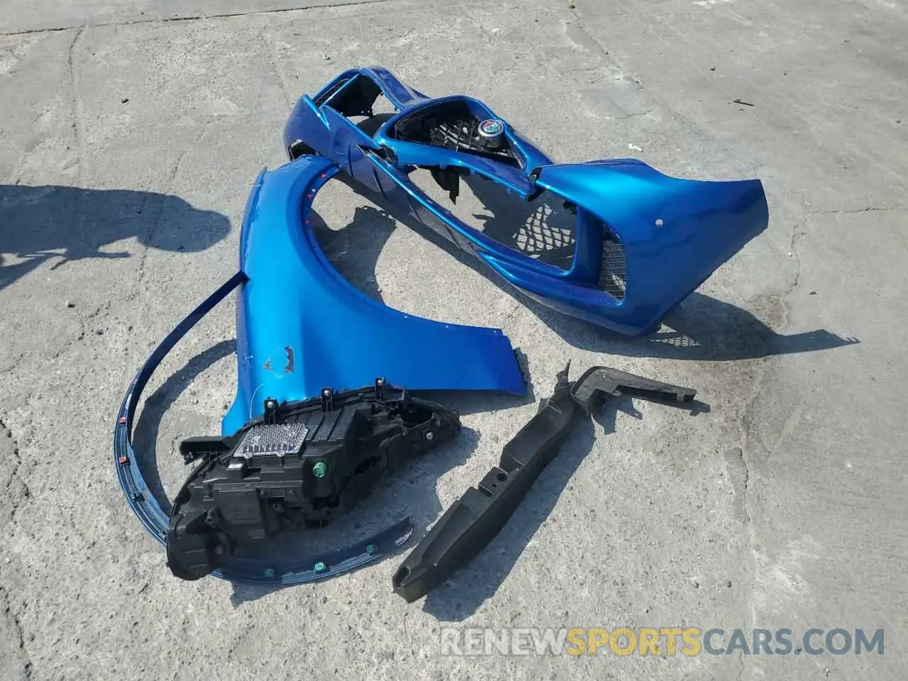 13 Photograph of a damaged car ZASPAKEV0R7D79248 ALFA ROMEO STELVIO 2024